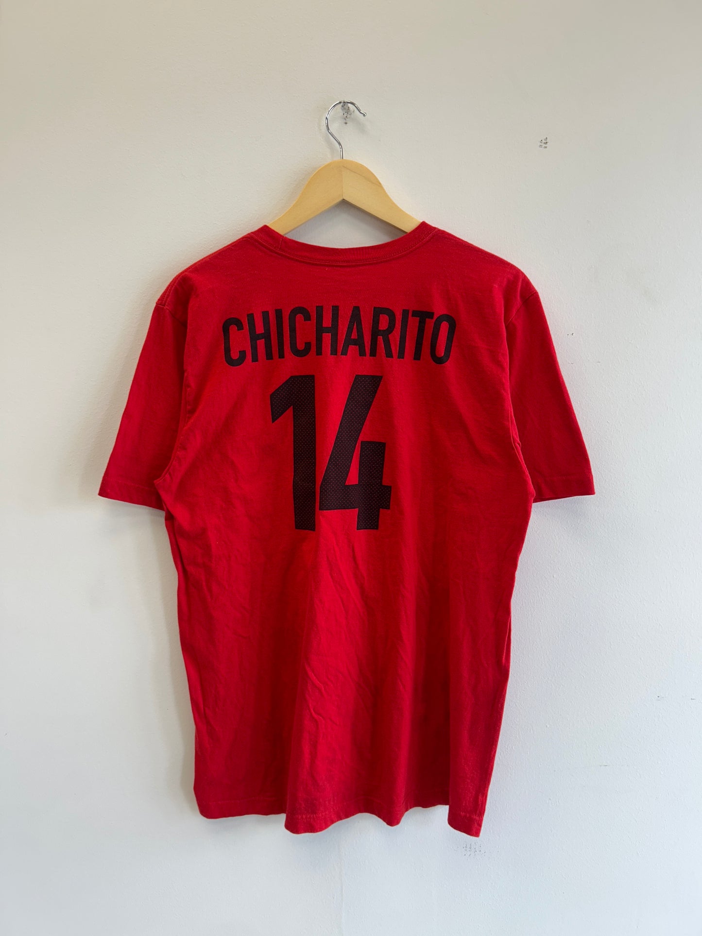 (M) Vintage Manchester United Chicharito nike shirt