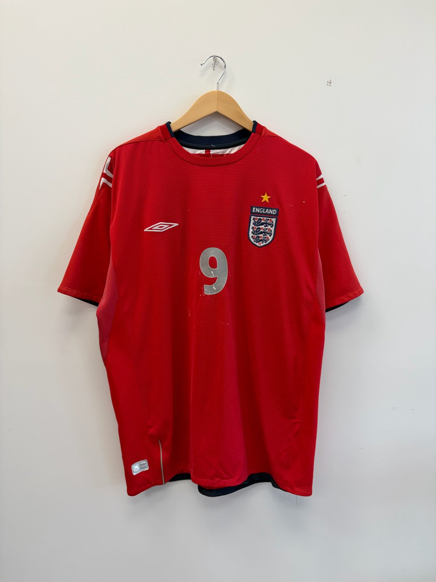(M) 2004 England Wayne Rooney Jersey