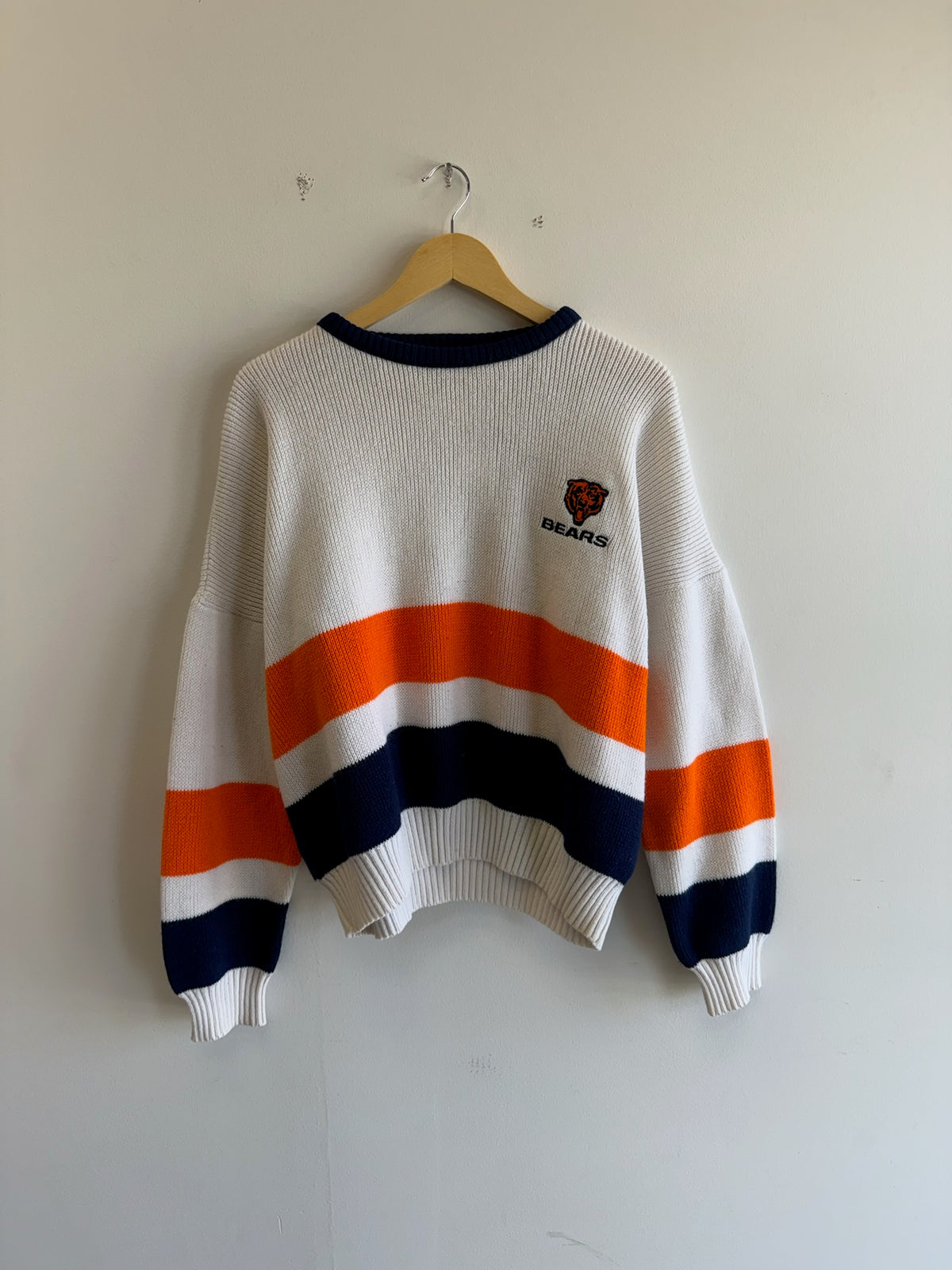 (M/L) 80s Vintage Chicago Bears Sweater