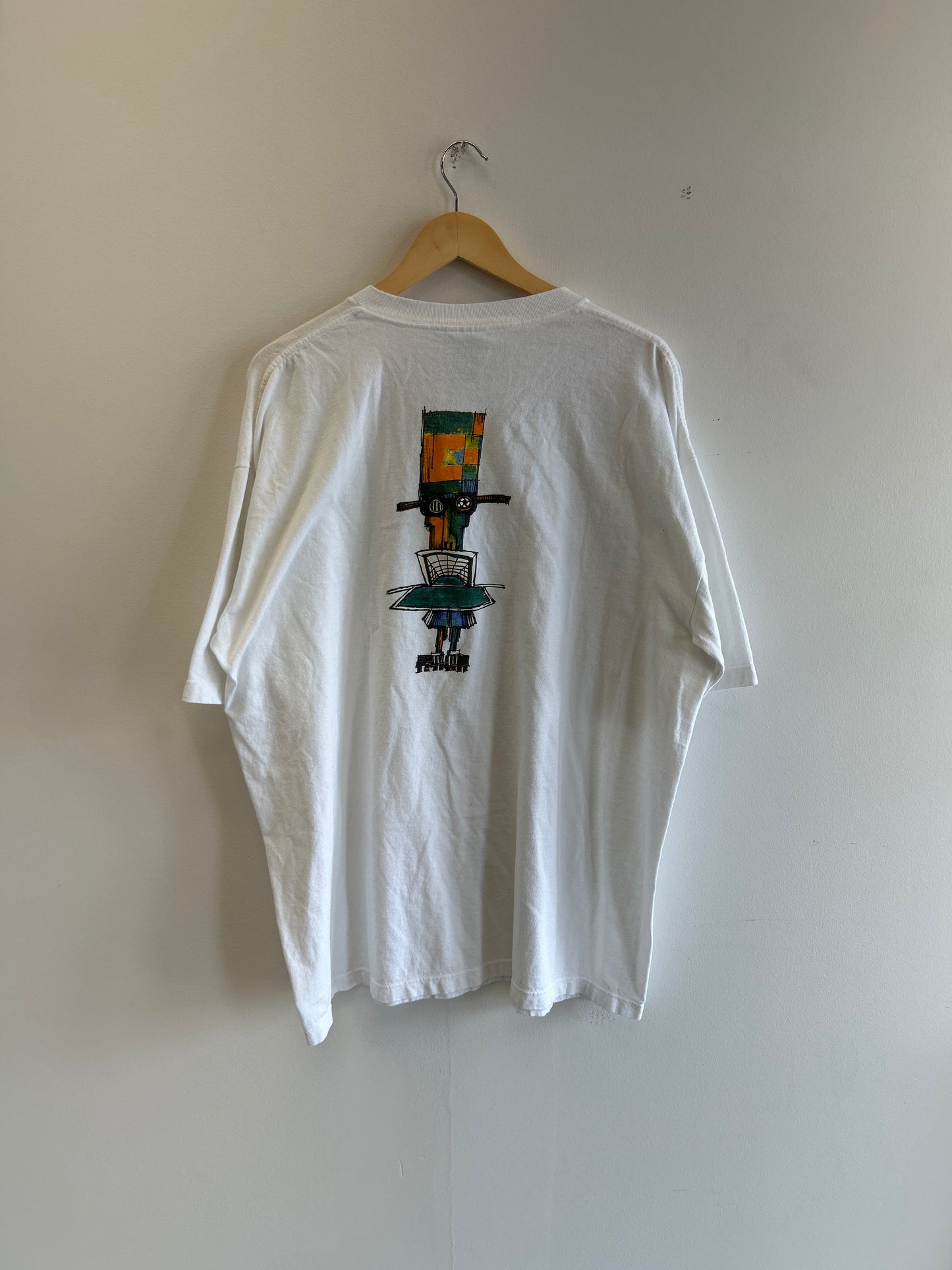 (XL) Vintage “Eat My Hat trick” Soccer Adidas art tee