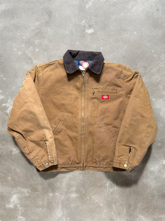 (L) Vintage Dickies Blanket Lined Detroit Style Jacket