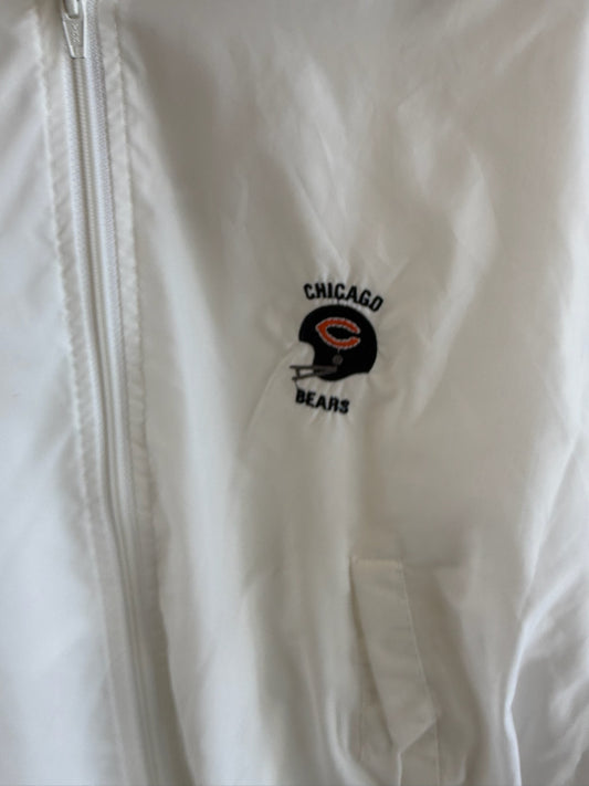 (L) Vintage Chicago Bears Helmet Lightweight Jacket