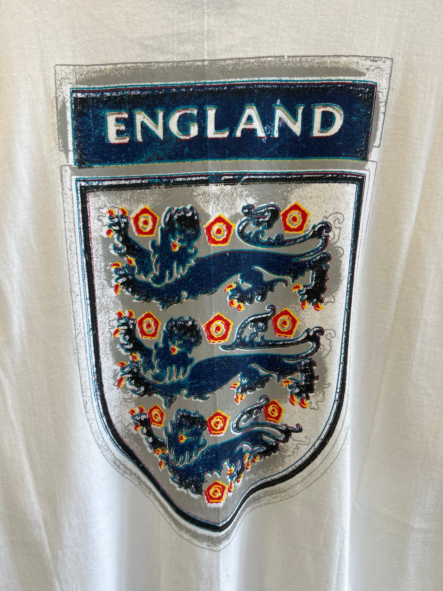 (XL) Vintage England Crest Umbro Tee