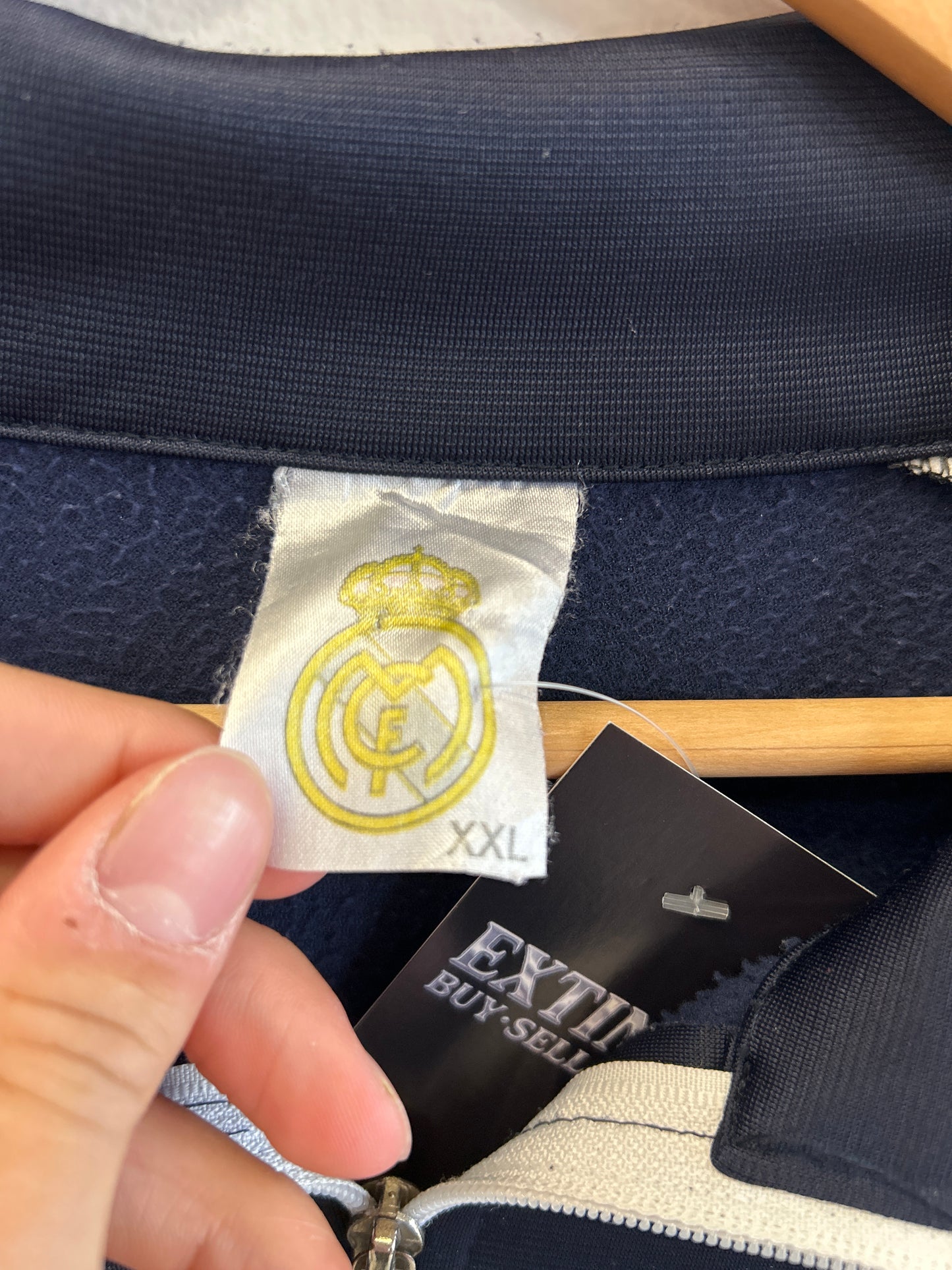 (L) Vintage Real Madrid Track Jacket