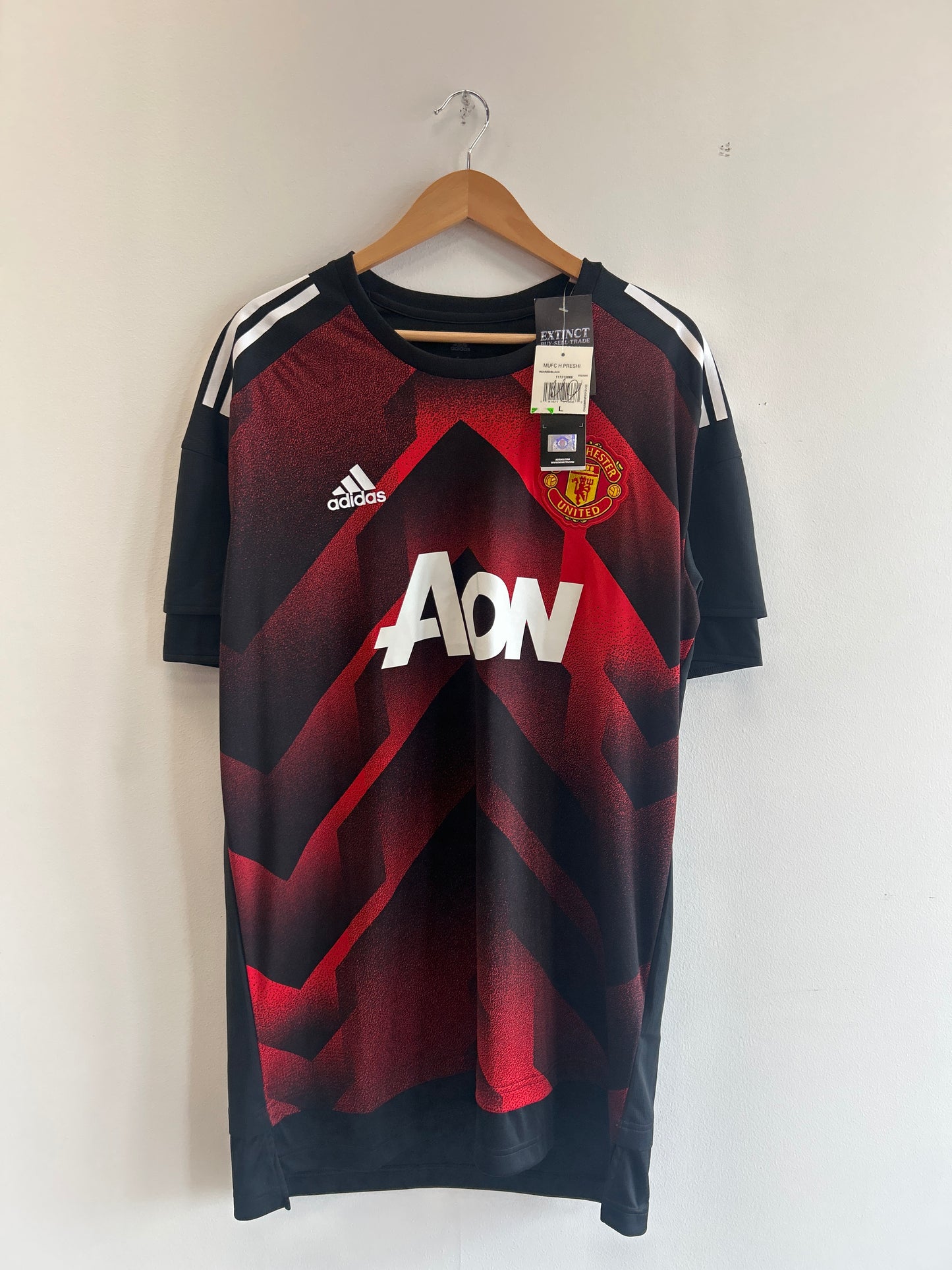(L/XL) 2017/18 Manchester United Pre-Match Training Kit