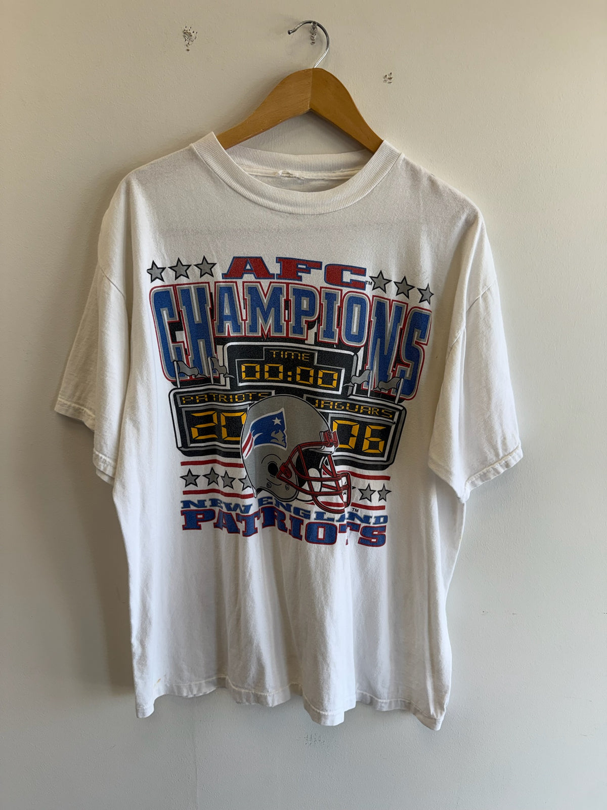(XL) 2006 AFC Champions Patriots Tee
