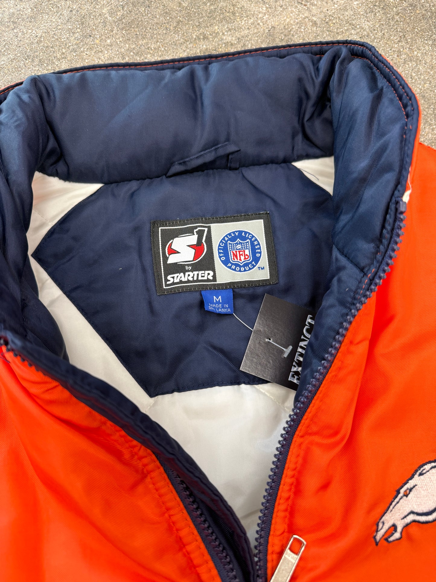 (L) Vintage Starter Broncos Jacket
