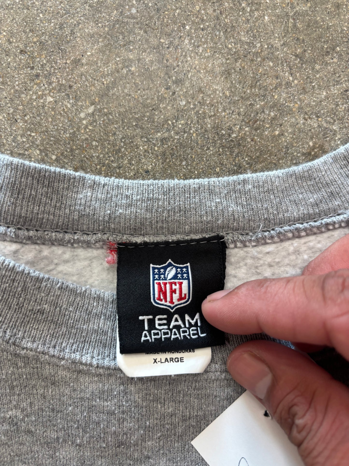 (XL) NFL Minnesota Vikings Spell-out Crewneck