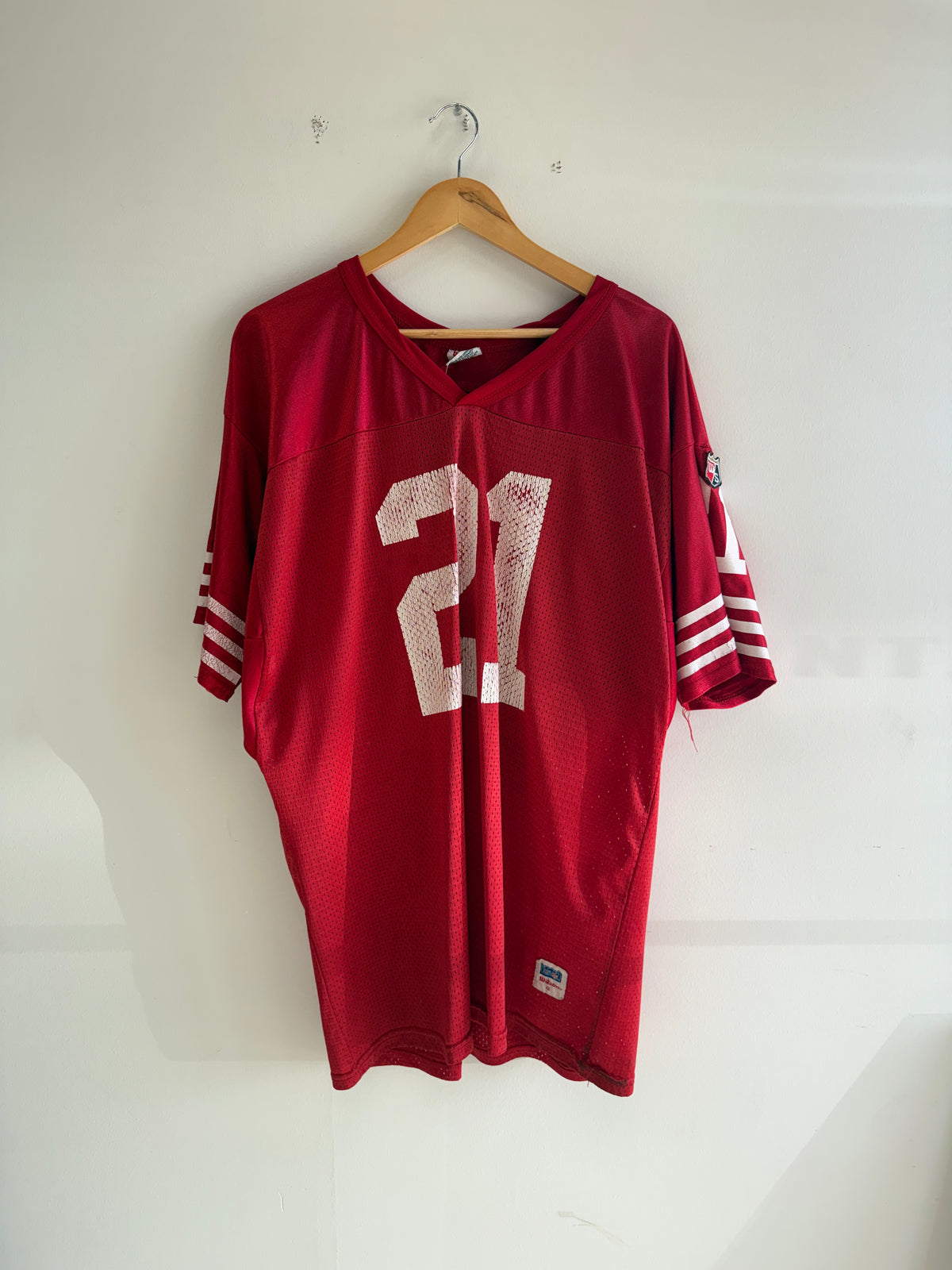 (XL) Vintage Deion Sanders Wilson 49ers Jersey