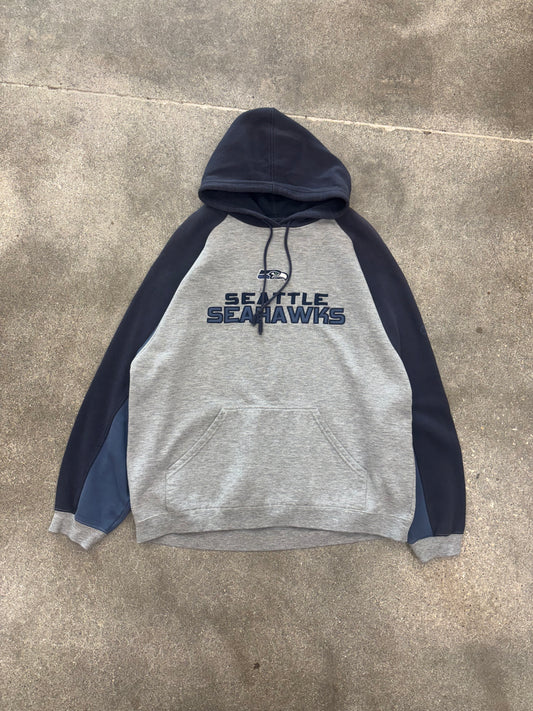 (L) Vintage 00s Reebok Seattle Seahawks Hoodie