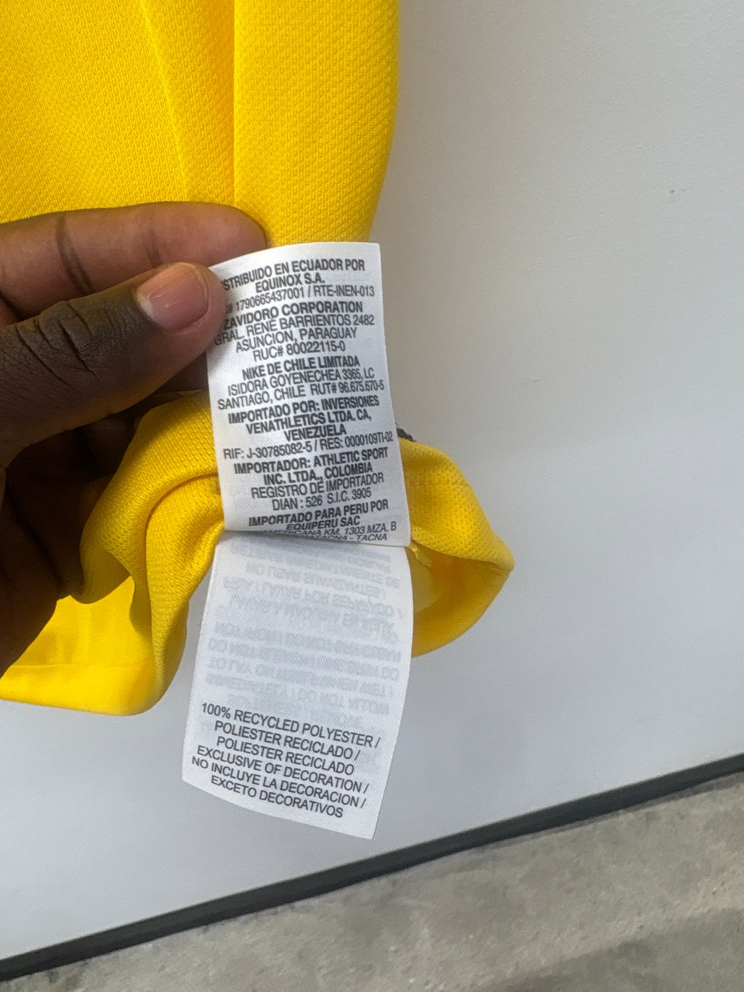 (XS) 2014 Brazil Nike Jersey
