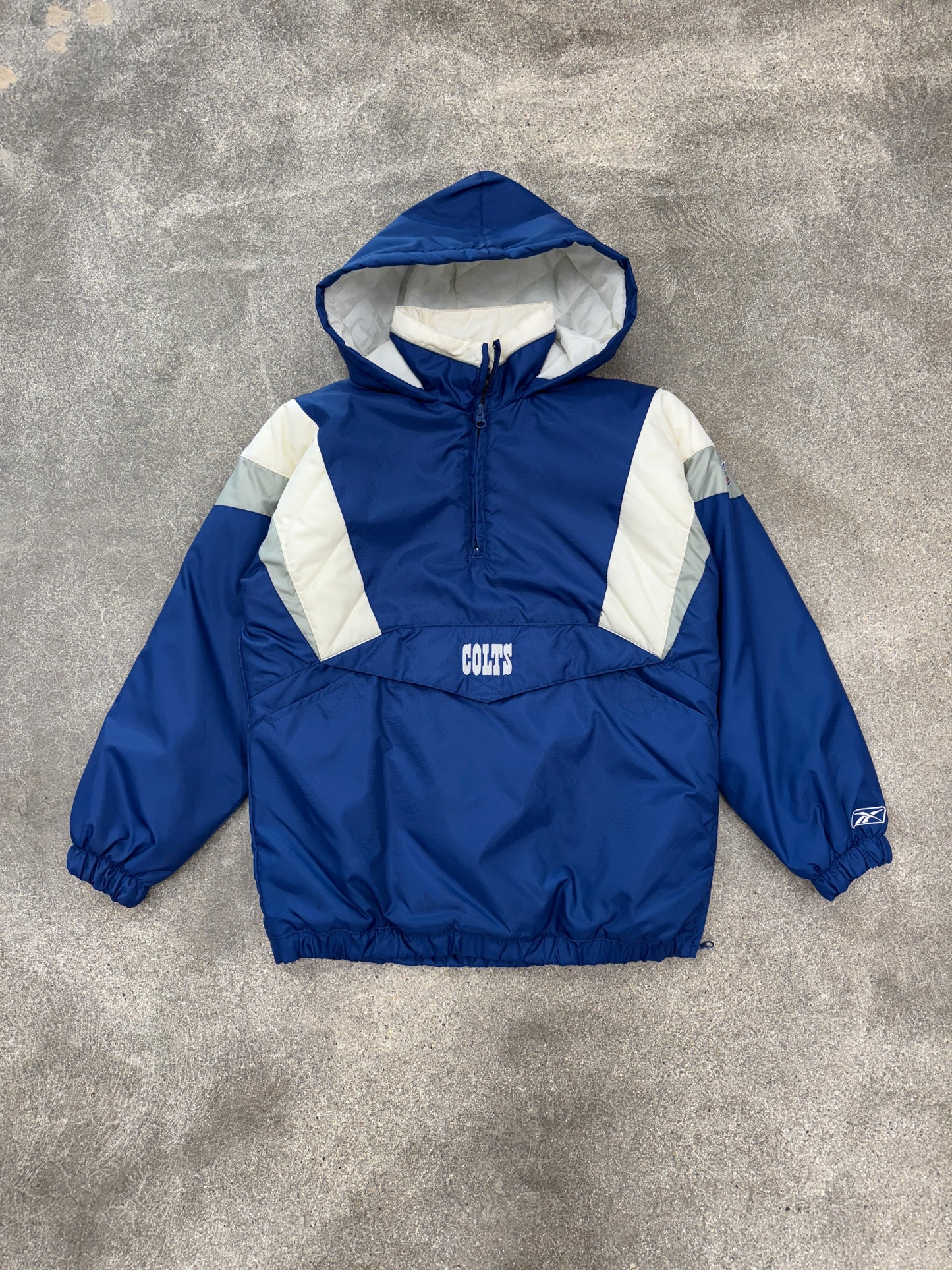 (M) Vintage Reebok Indianapolis Colts Kangaroo pouch Jacket
