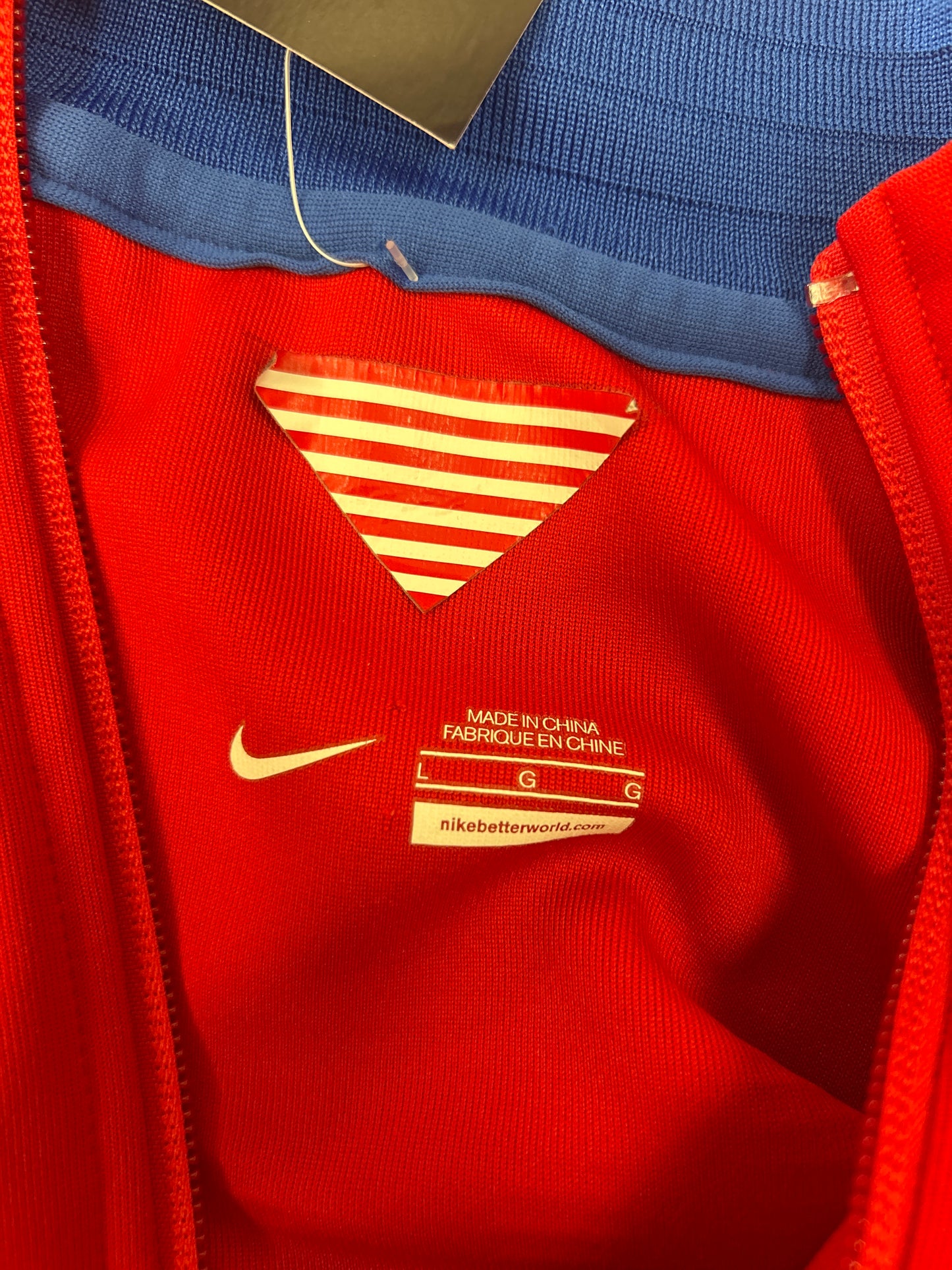 (L) Vintage Nike US Track Jacket
