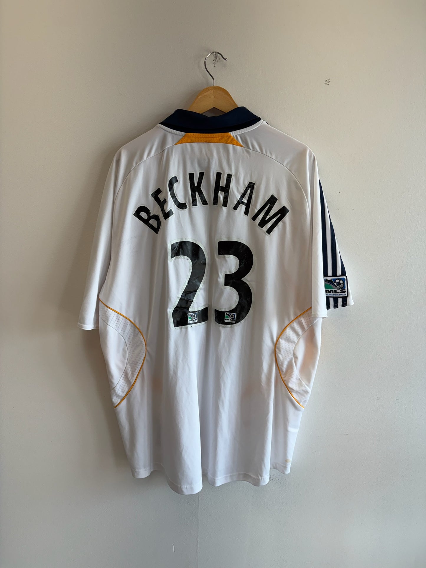 (XL) 2007/08 LA Galaxy David Beckham Jersey