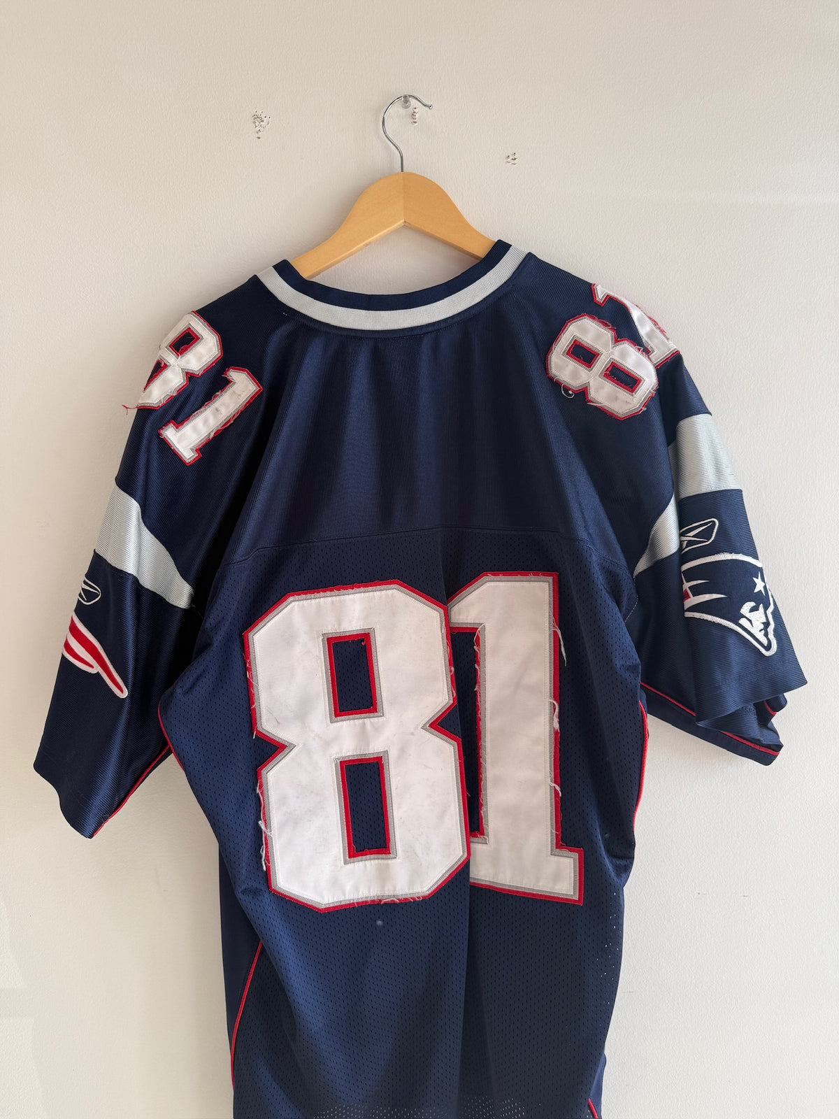 (XL) Randy Moss Patriots Reebok Jersey
