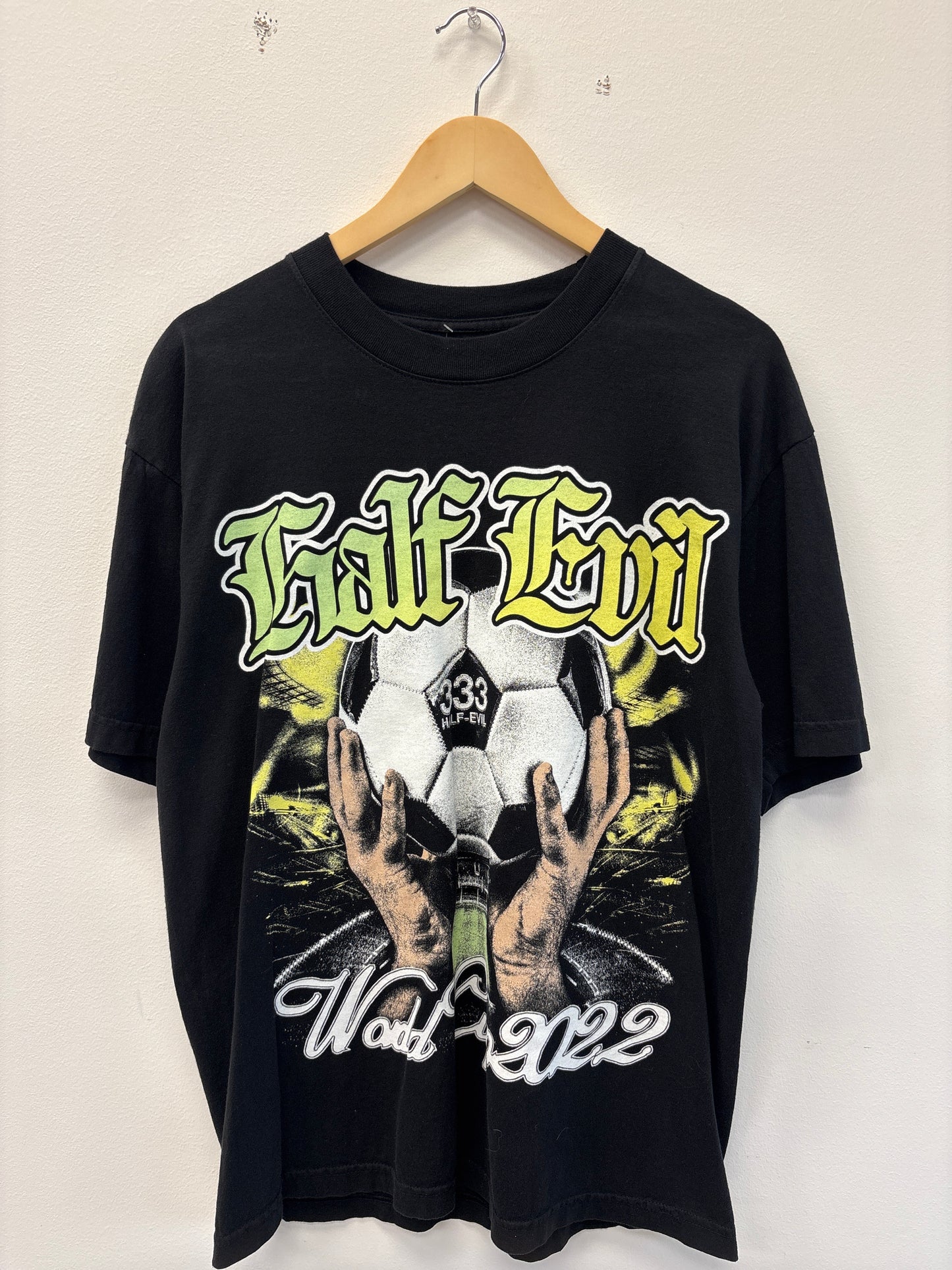 (M) Half Evil World Cup 2022 Tee Shirt