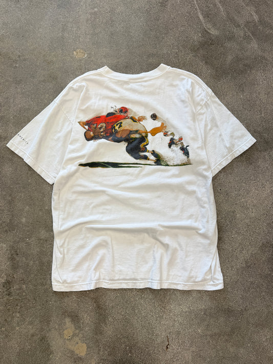 (XL) Vintage Football Sack Tee