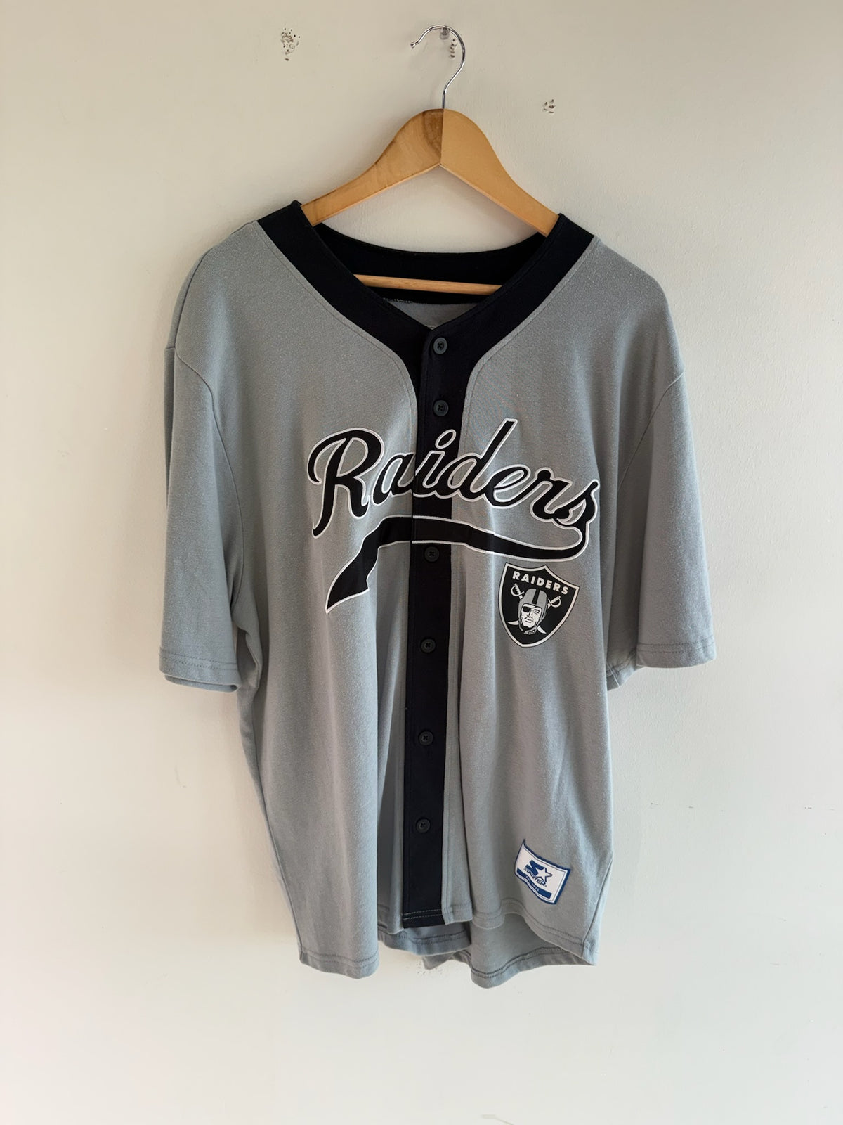 (XL) Raiders Baseball Jersey