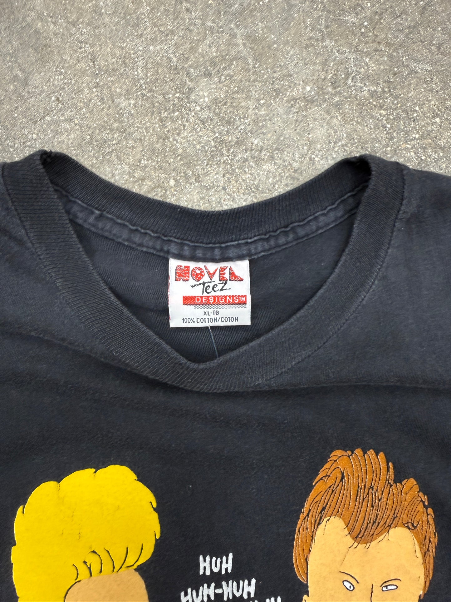 (L/XL) Vintage Beavis and Butt-Head MTV Rock Tee Shirt