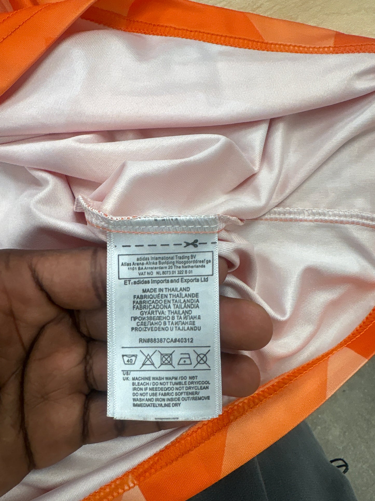 (M) 1988 Retro Netherlands Adidas Jersey