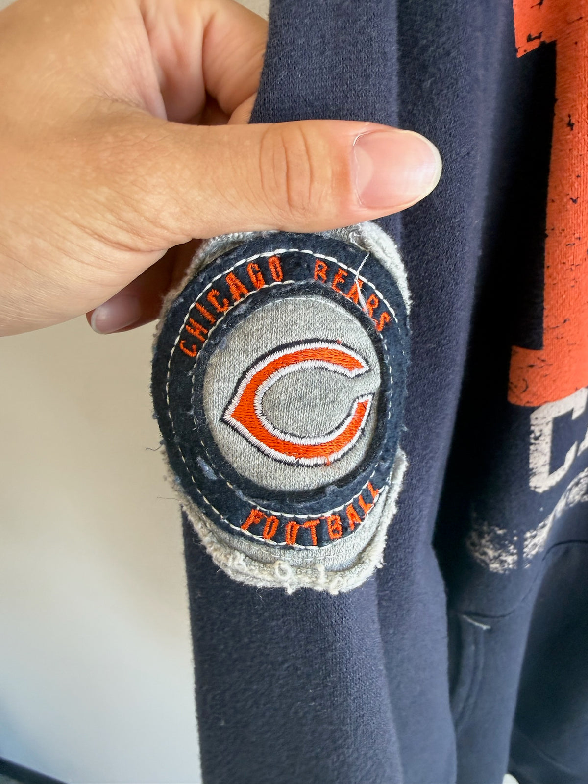 (XL) Chicago Bears Zip-up Hoodie