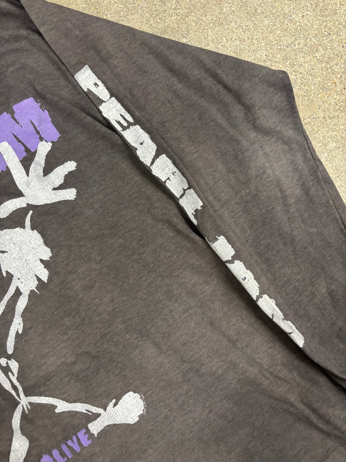 (XL) Vintage 1992 Pearl Jam “Alive” Stickman Longsleeve Band Tee Shirt