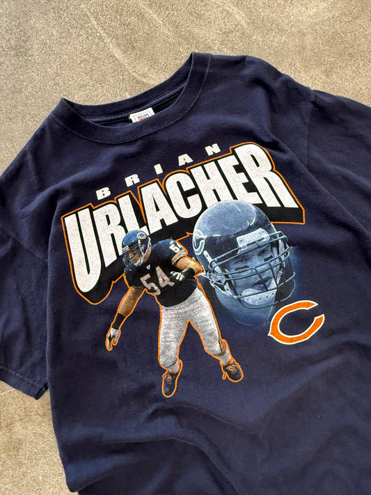 (L) Vintage Brian Urlacher Bears Shirt
