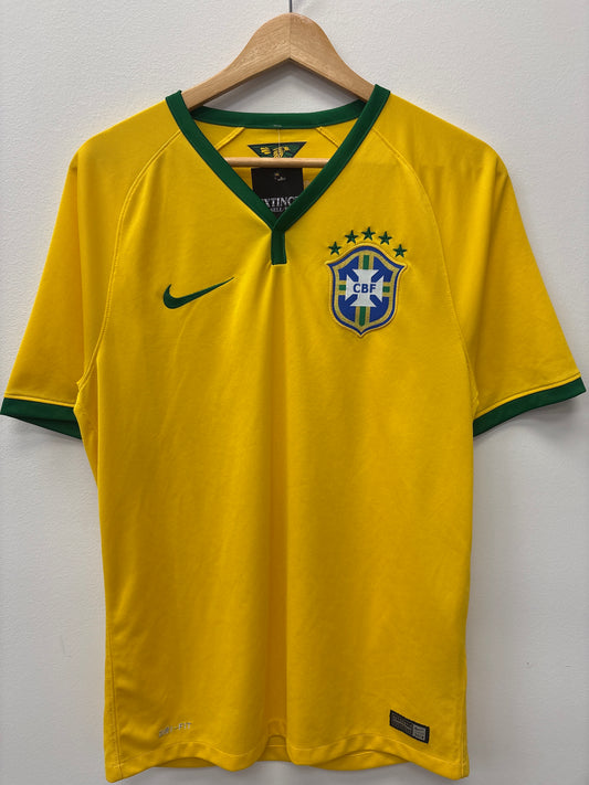 (XS) 2014 Brazil Nike Jersey
