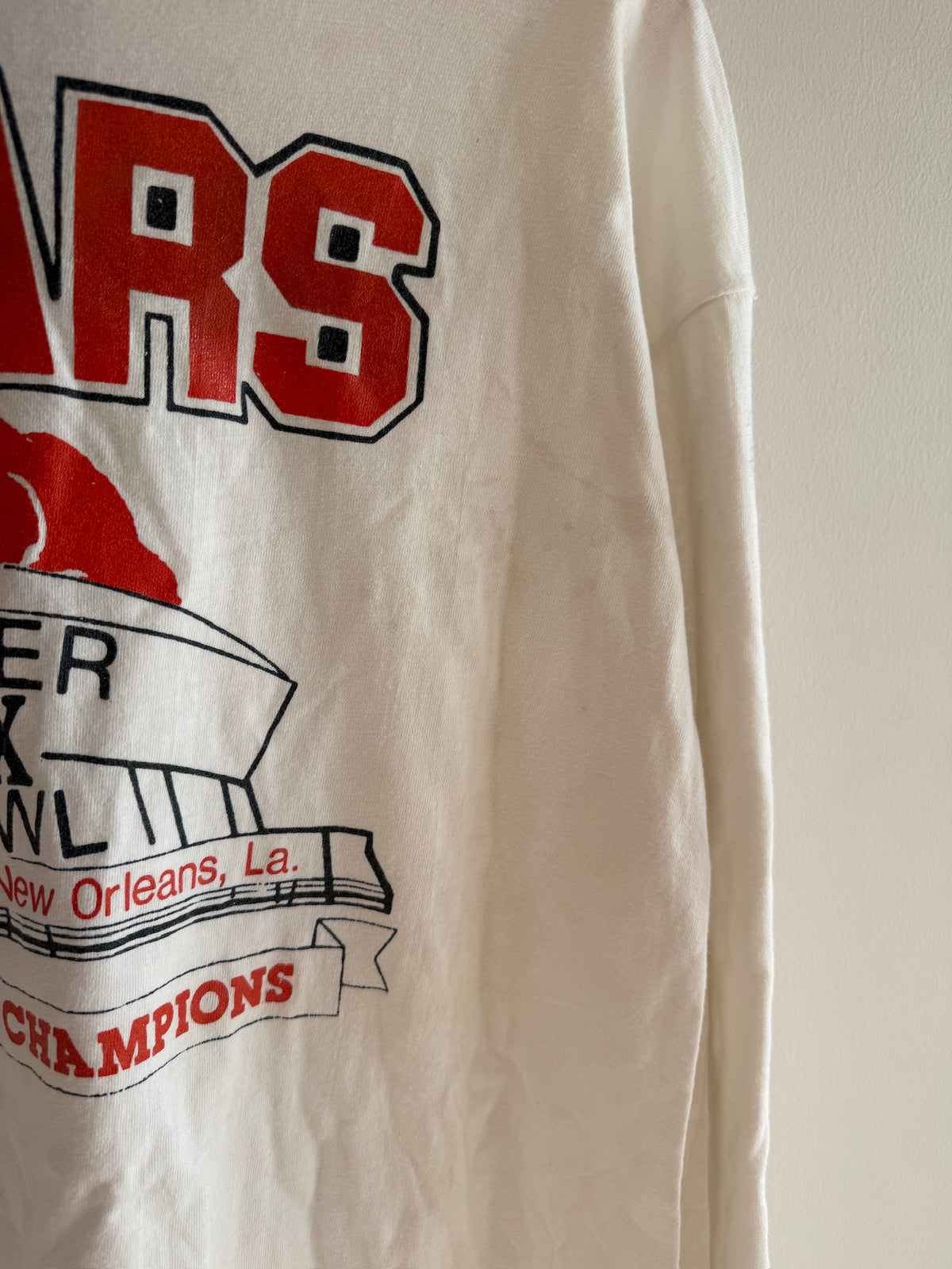 (L) 1985 NFC Champions Chicago Bears longsleeve shirt