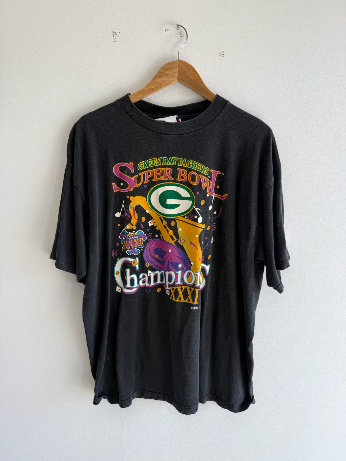 (XL) Vintage Green Bay Packers Superbowl Champions XXXI Tee