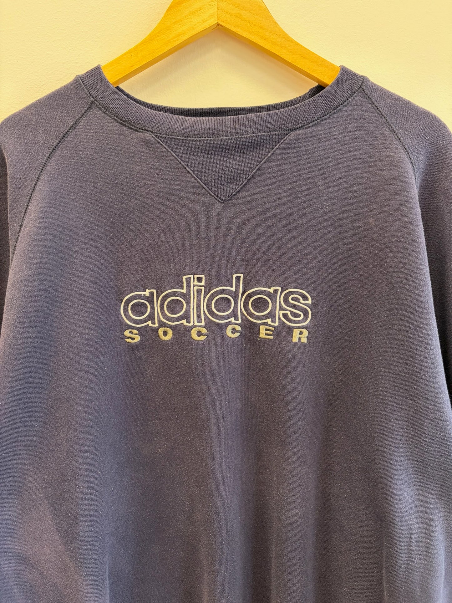 (XL) Vintage Adidas Soccer Crewneck