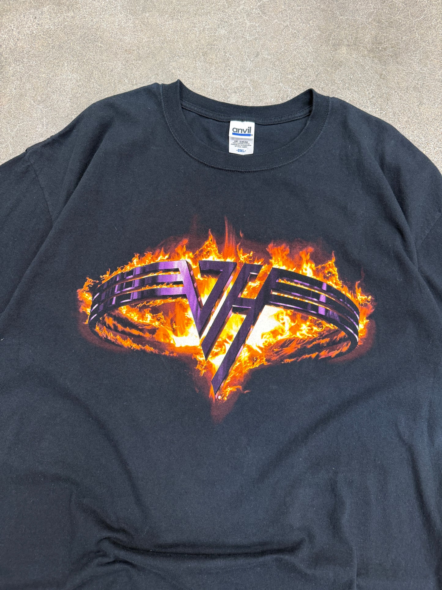 (XL/XXL) Vintage Van Halen Kicks Ass Band Tee Shirt