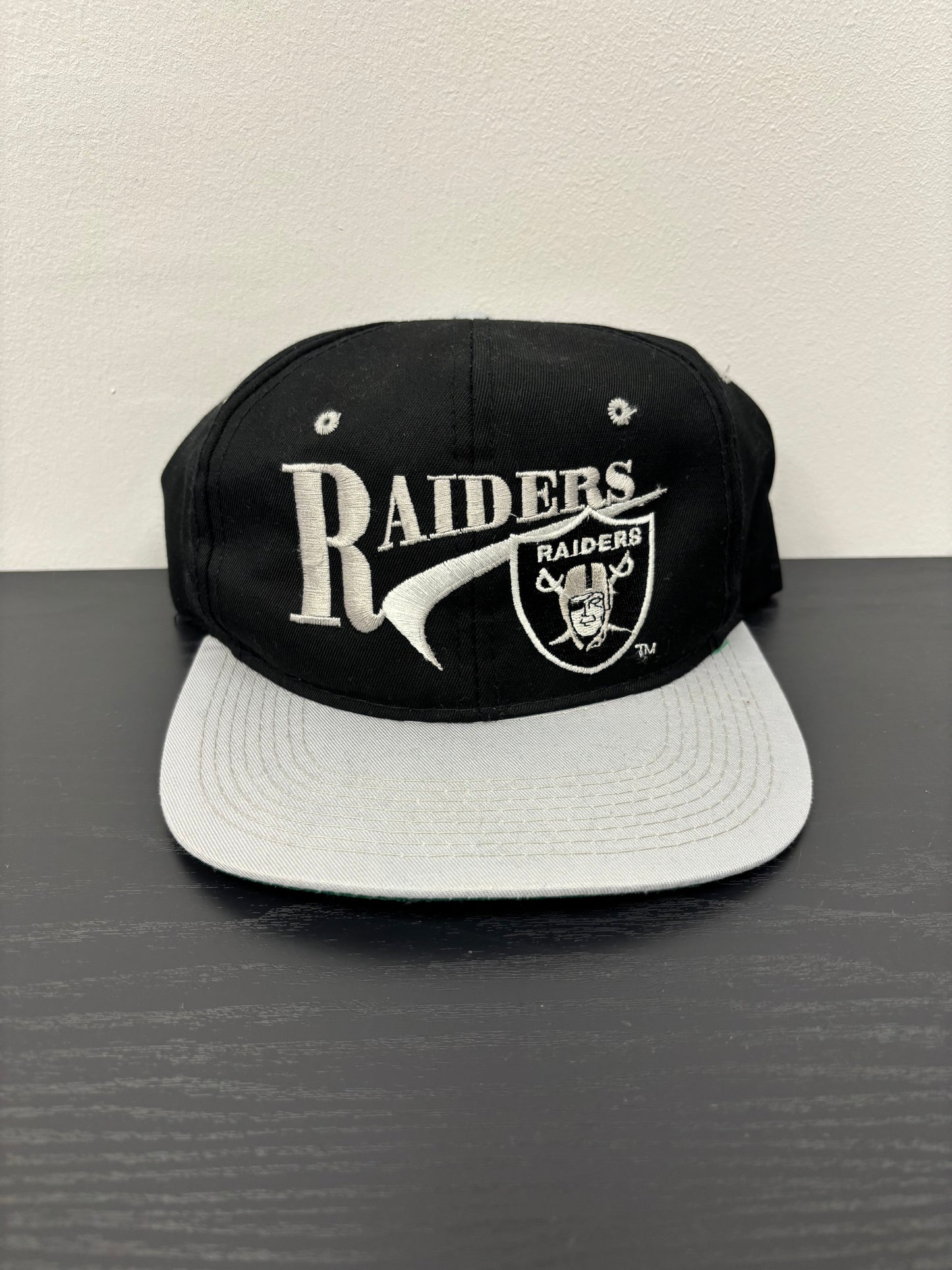 Vintage 90s Los Angeles Raiders Snapback Hat