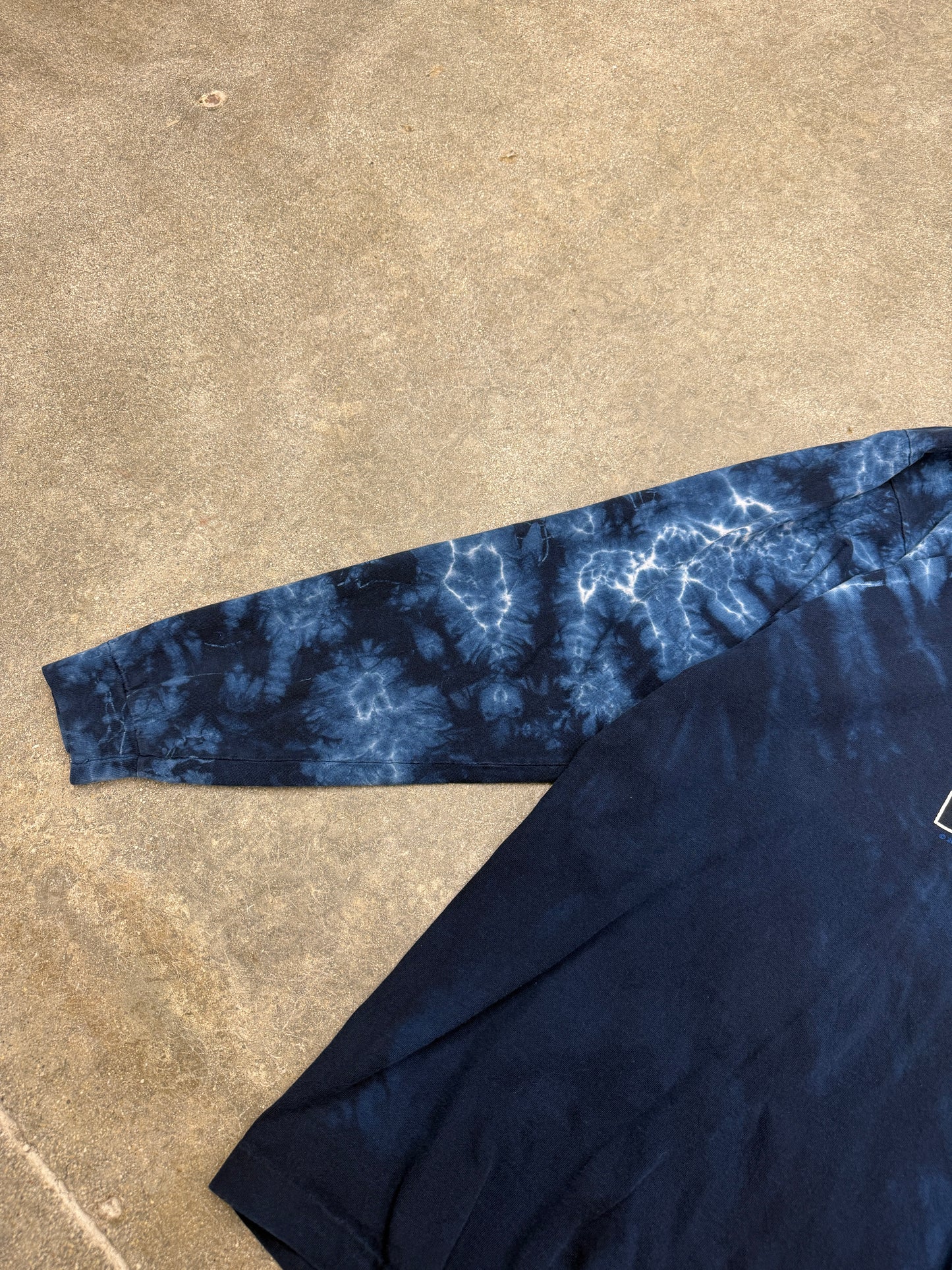 (XXL) Vintage 2002 Harley Davidson Tiedye Long Sleeve Tee Shirt