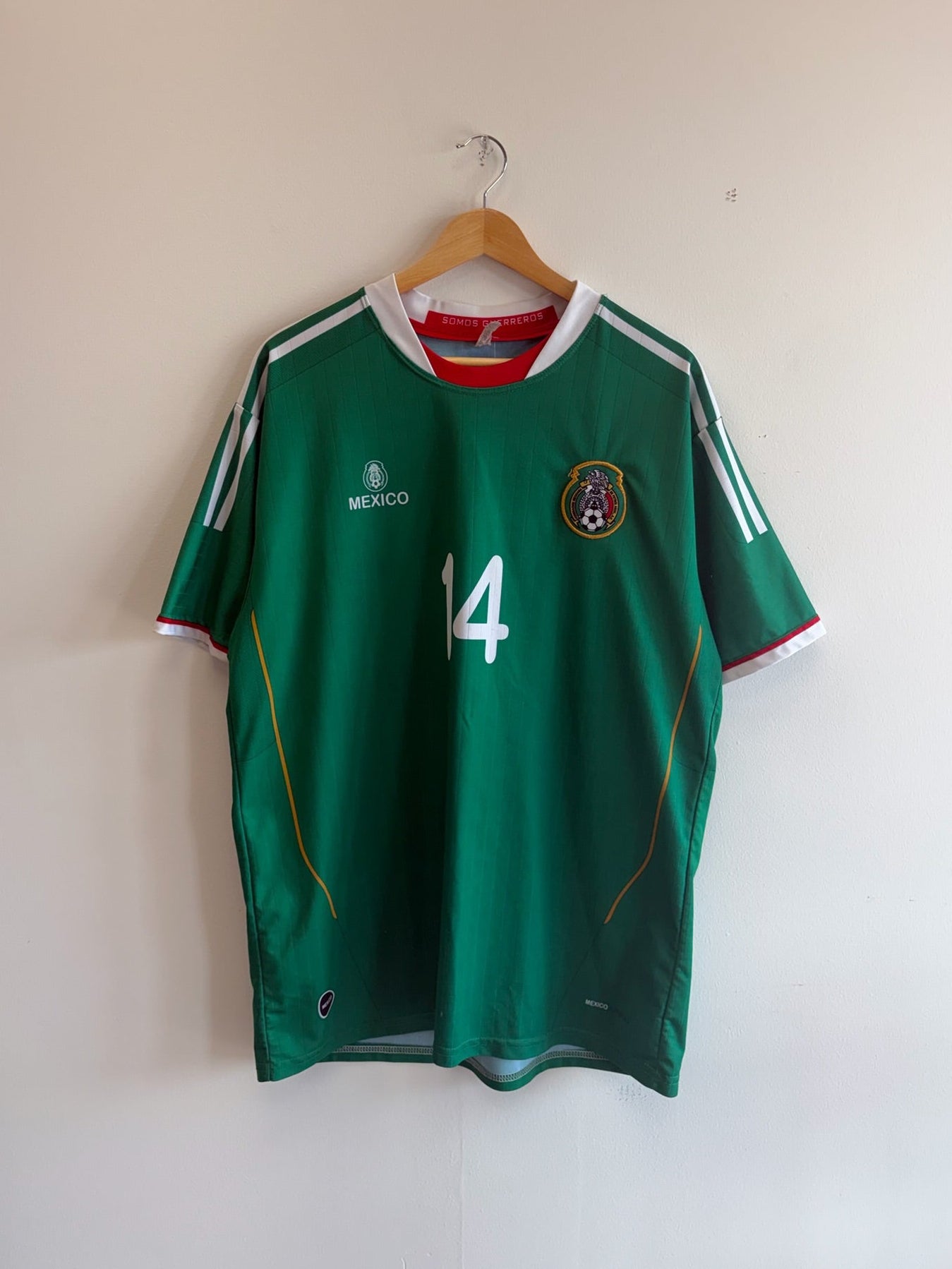 (M) 2011/12 Mexico Chicharito Jersey