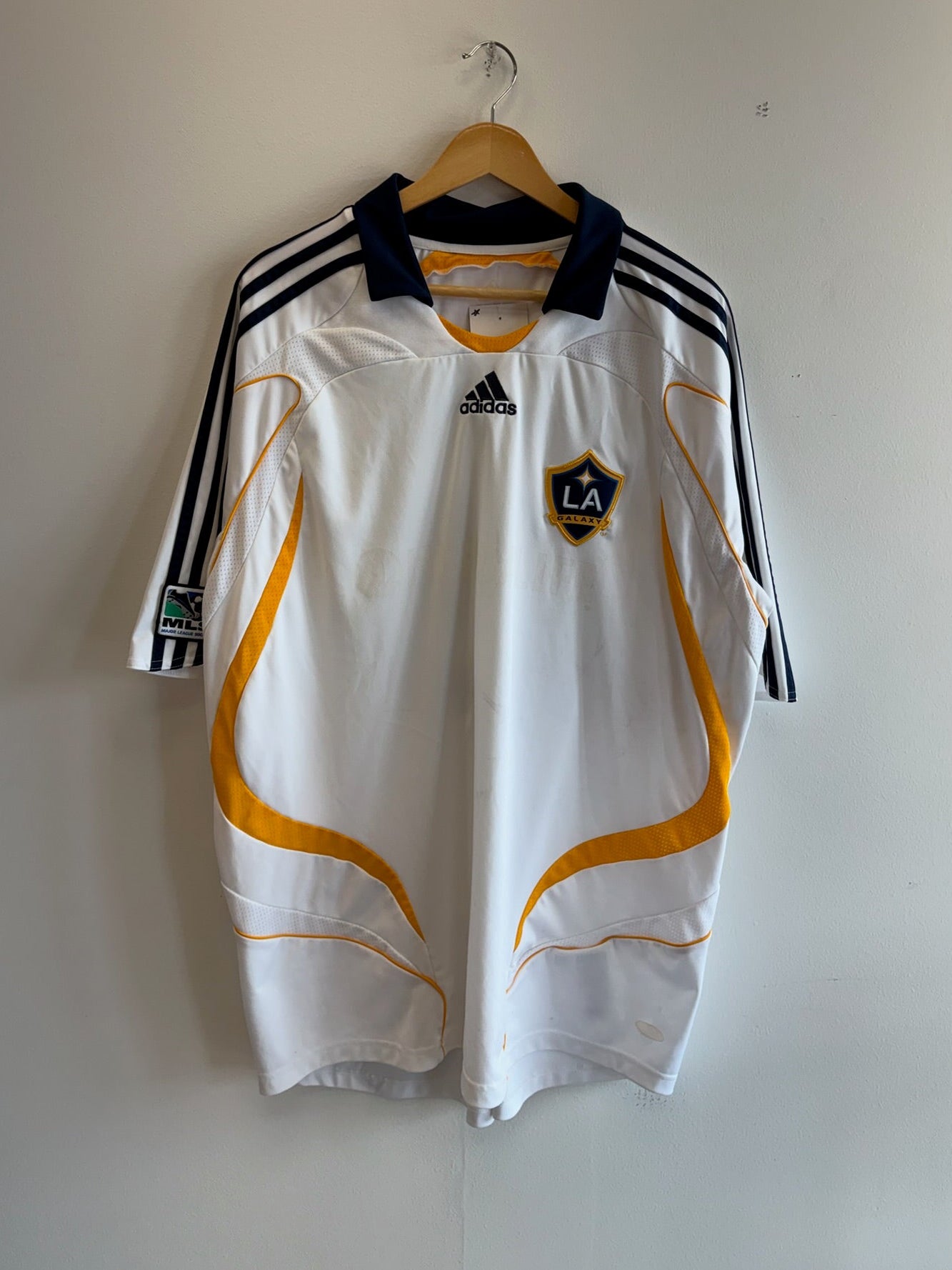 (XL) 2007/08 LA Galaxy David Beckham Jersey