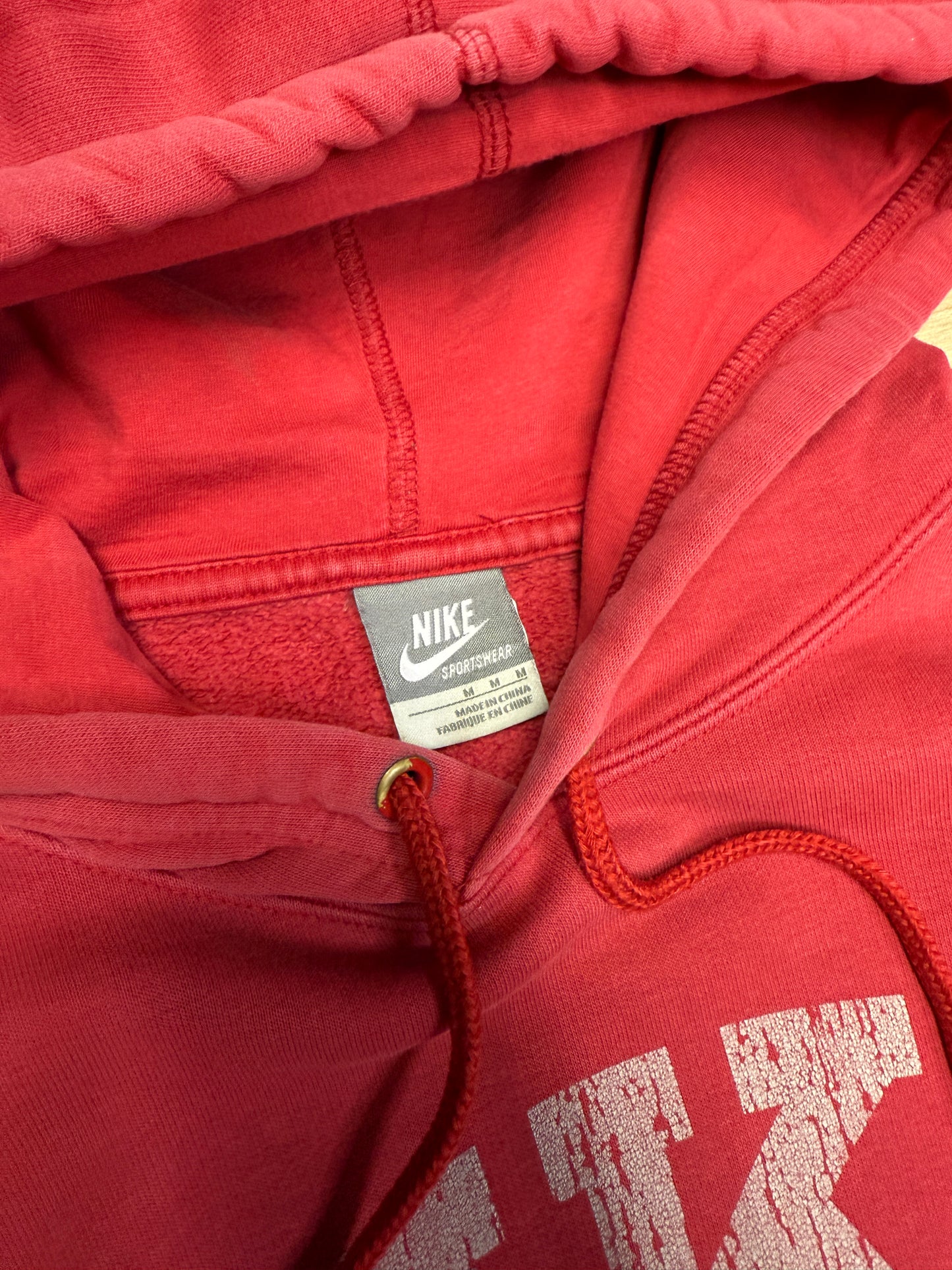 (M/L) Vintage Nike Spellout Hoodie