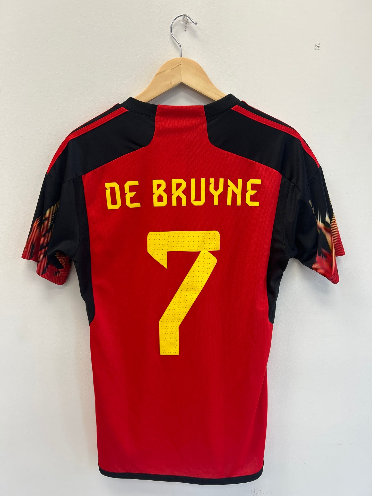 (S) 2022 Belgium Kevin De Bruyne Jersey