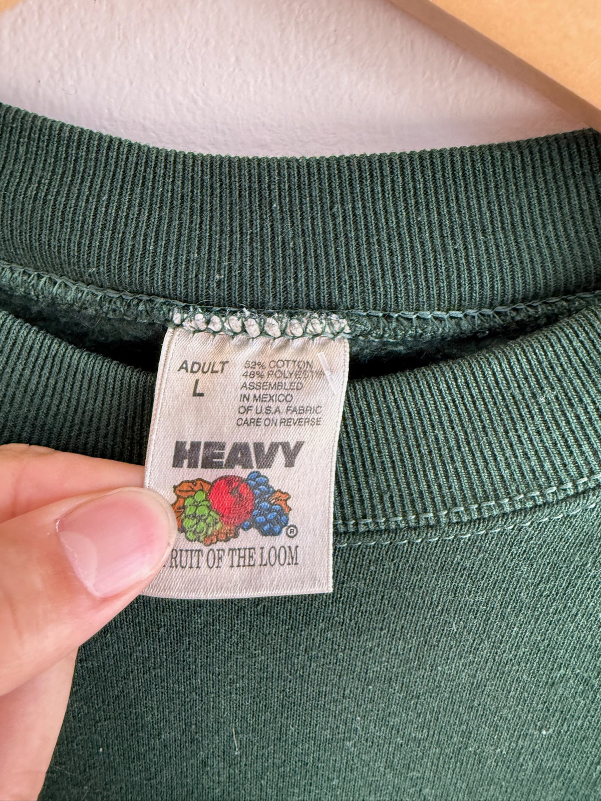 (L) Green Bay Packers Super Bowl XXXI Crewneck