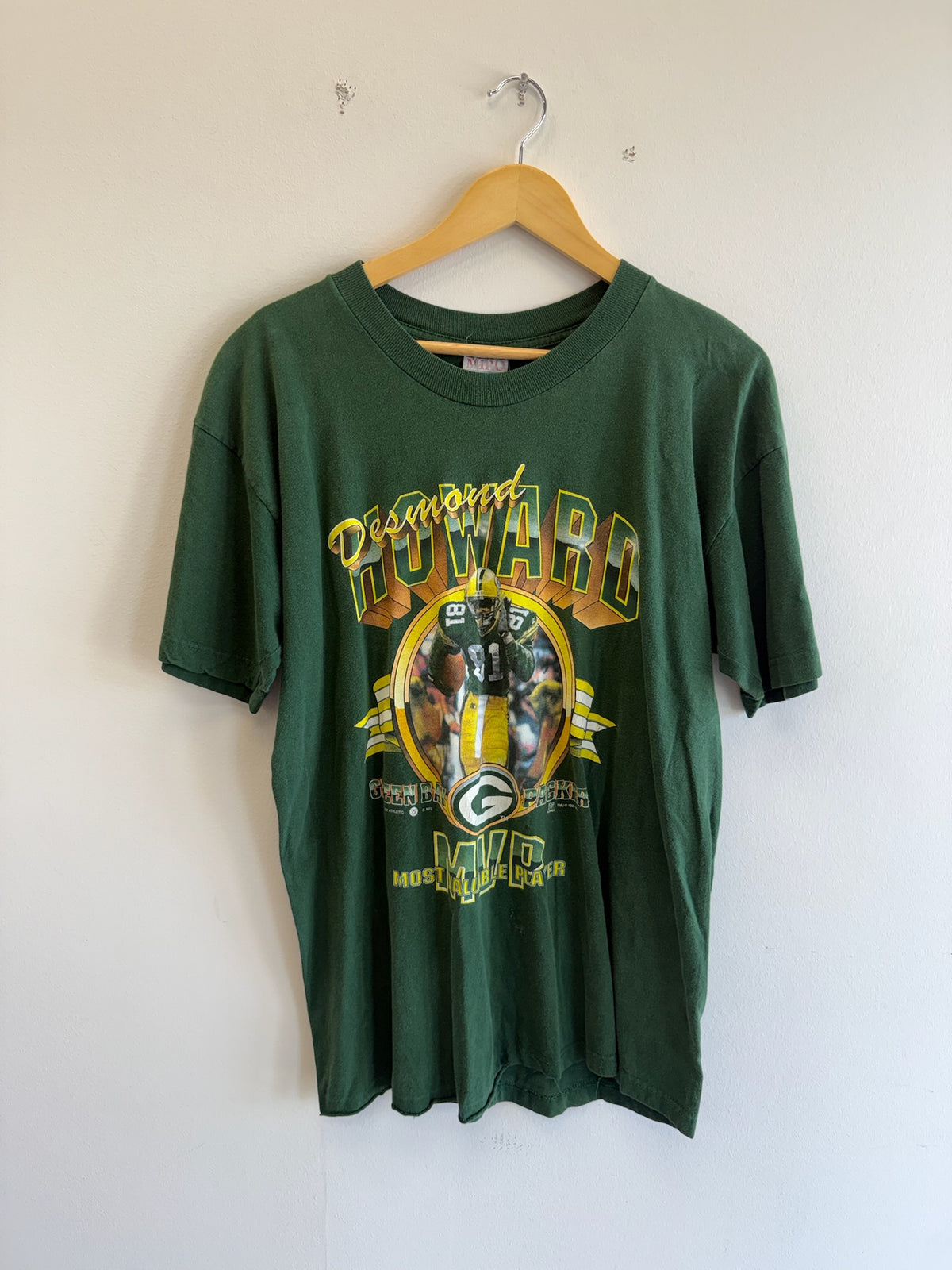 (L) Vintage Desmond Howard Packers Tee