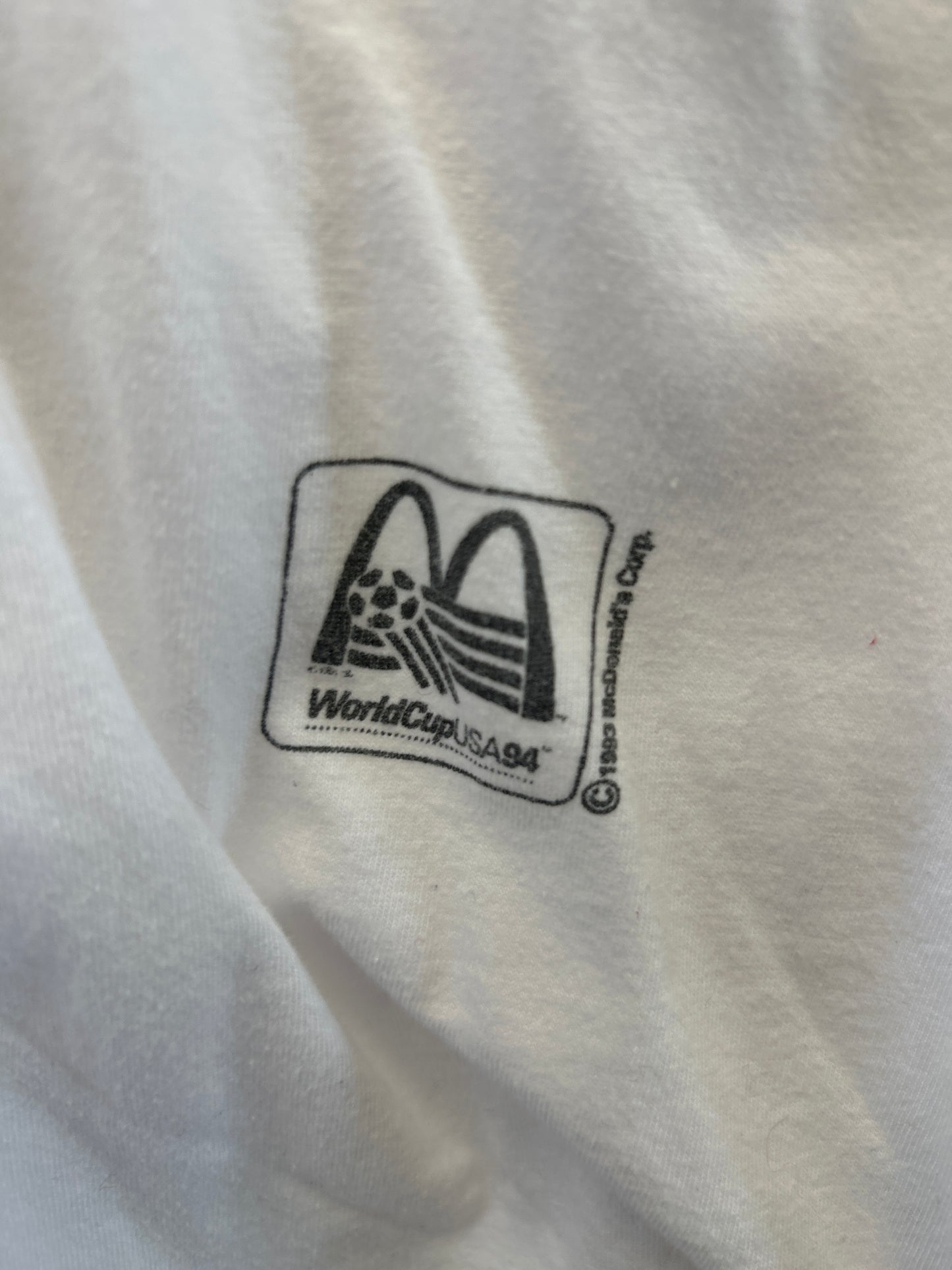 (L) Vintage World Cup 1994 Mcdonalds Promo Tee