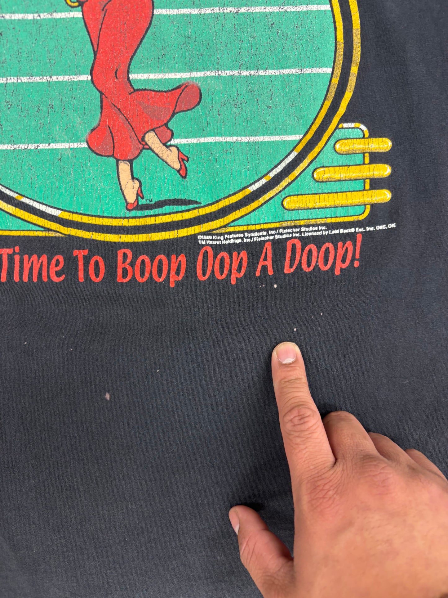 (XL) 1989 Vintage Betty Boop “Retired” Tee Shirt