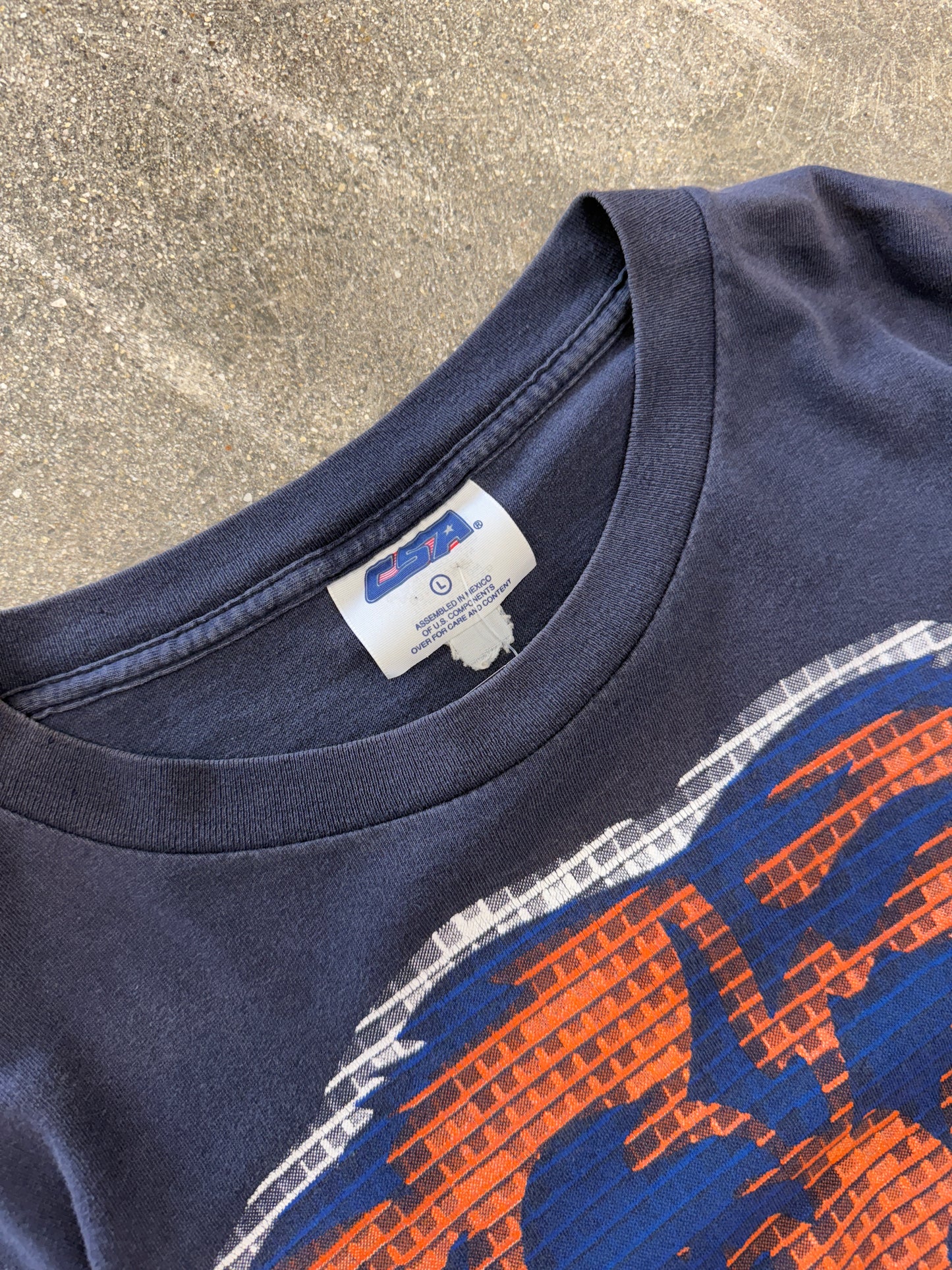 (L) Vintage Chicago Bears Big Logo Tee