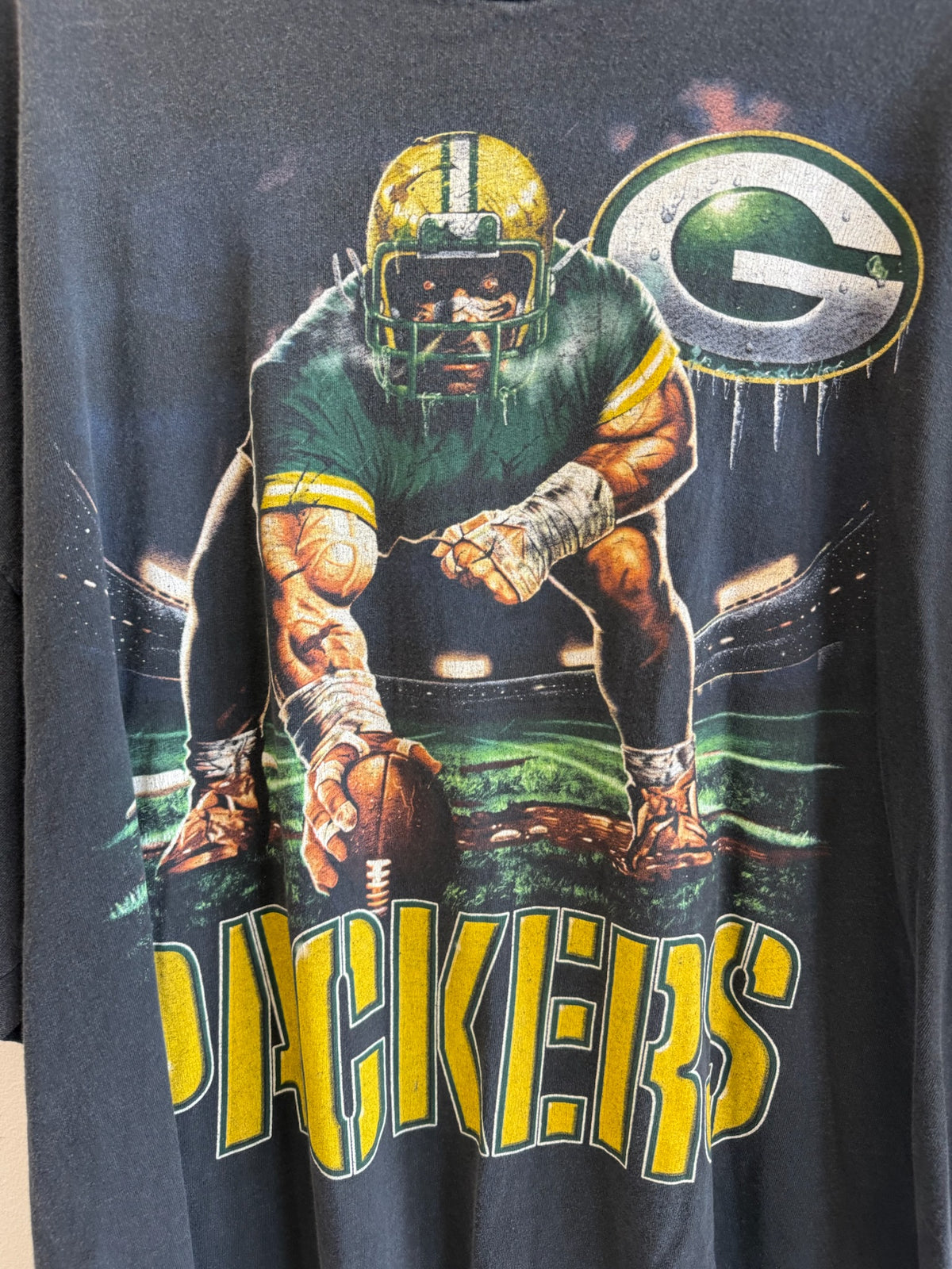 (XXL) Vintage Packers Player Hiking Tee