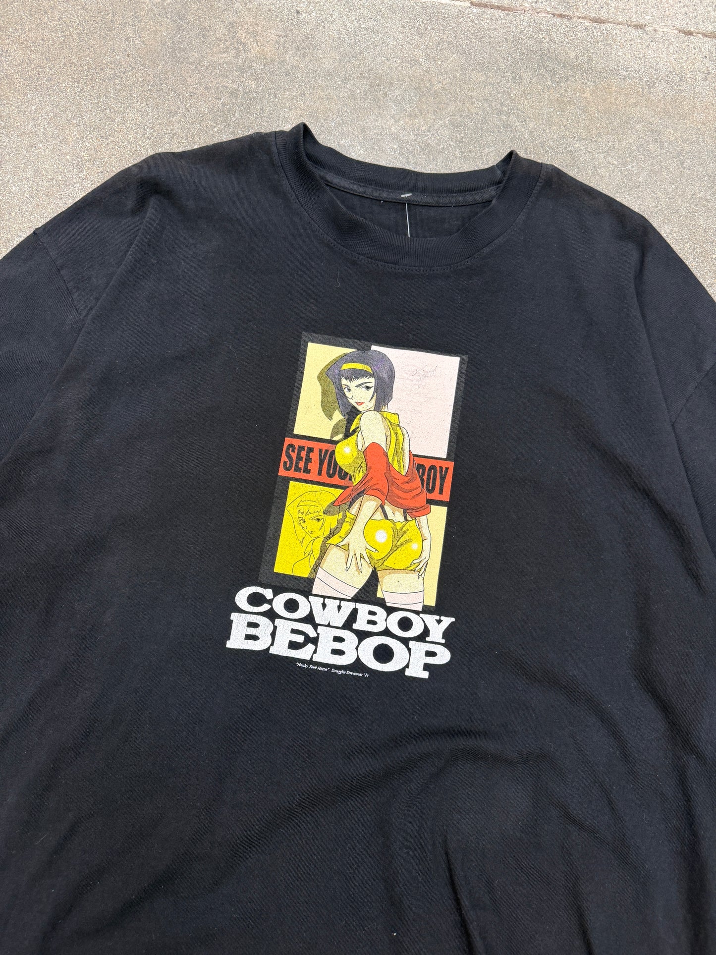 (XL) Cowboy Bepop Black T-Shirt