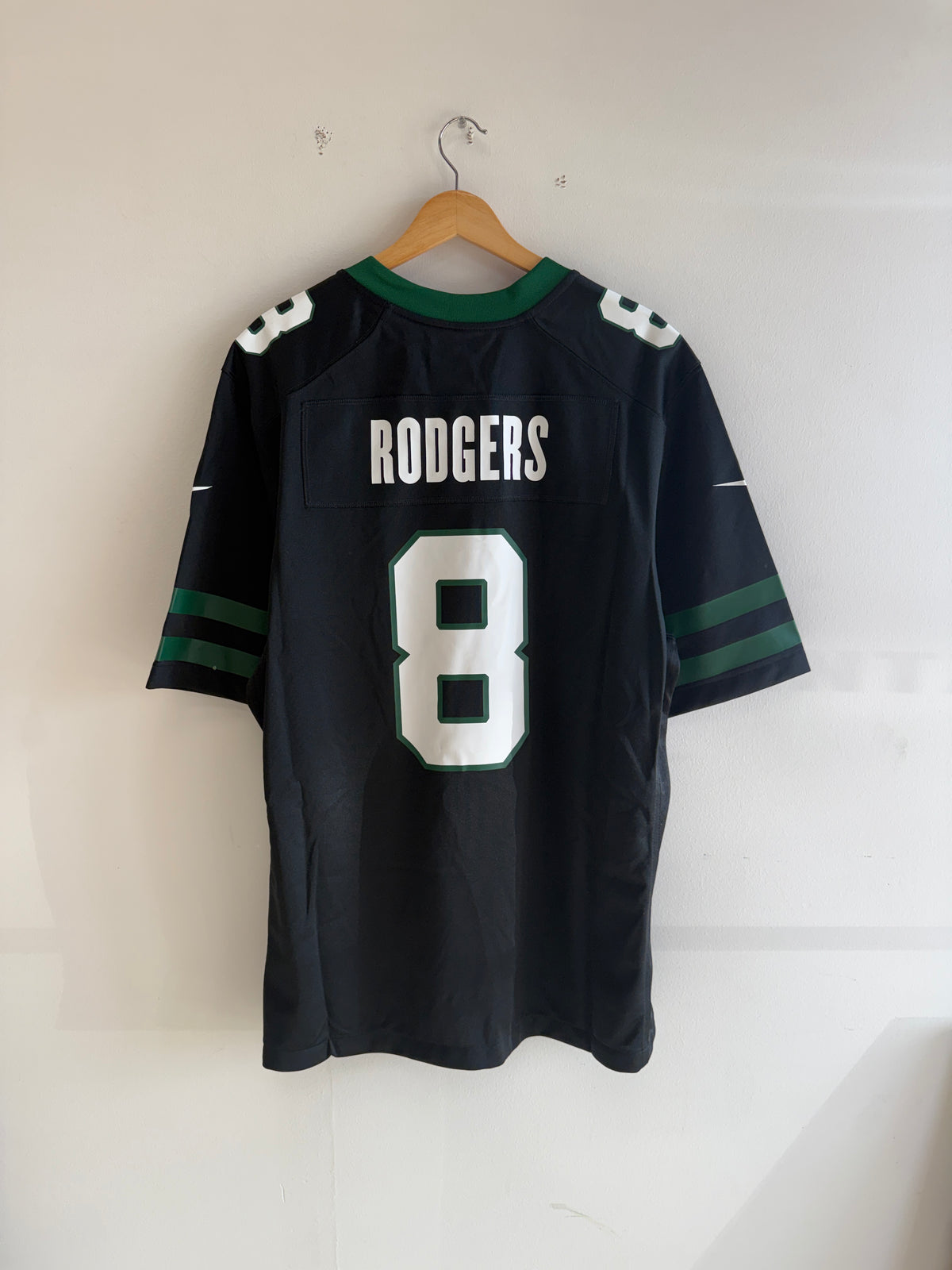 (L) Aaron Rodgers Nike Jets Jersey BNWT