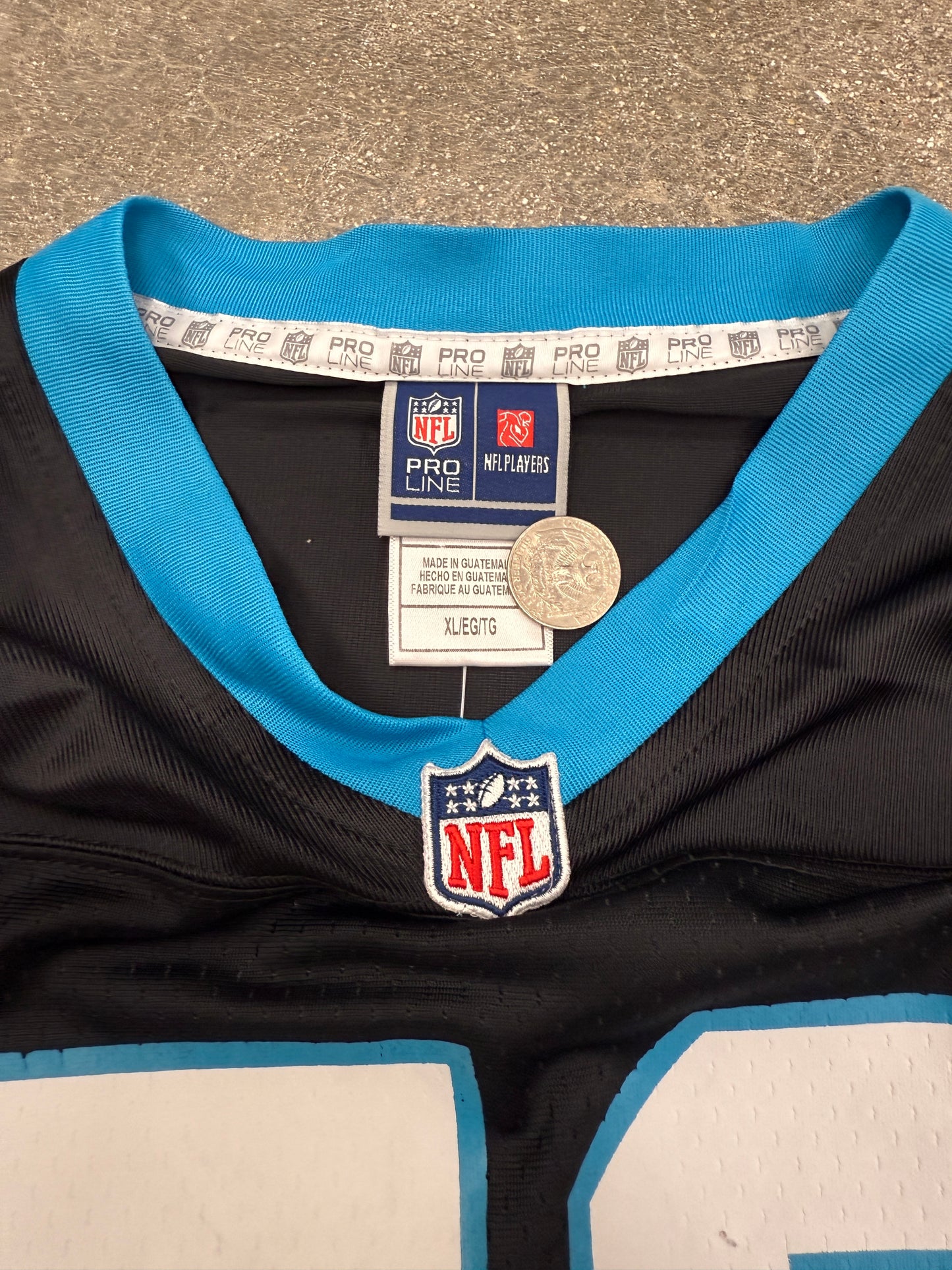 (S) Vintage Michael Oher Panthers Football Jersey