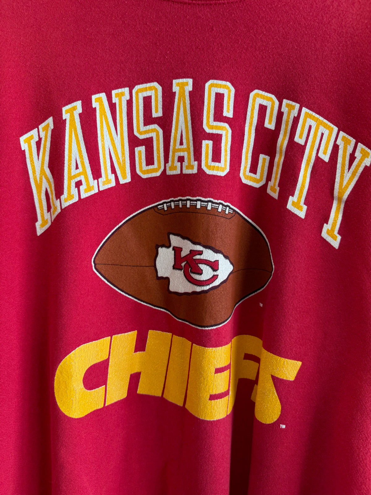 (XL) Vintage Kansas City Chiefs Crewneck