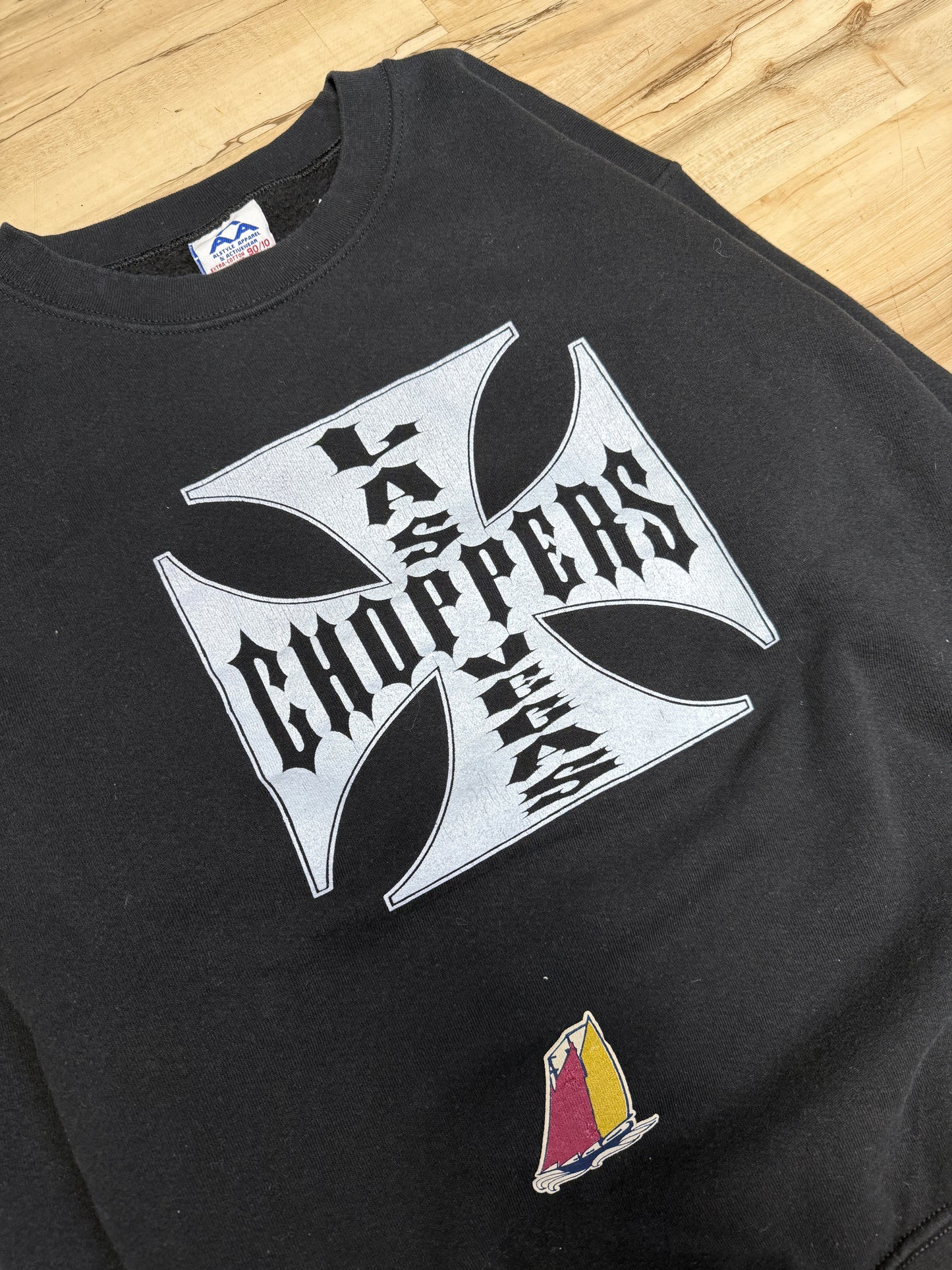 (M/L) Vintage Las Vegas Choppers Crewneck