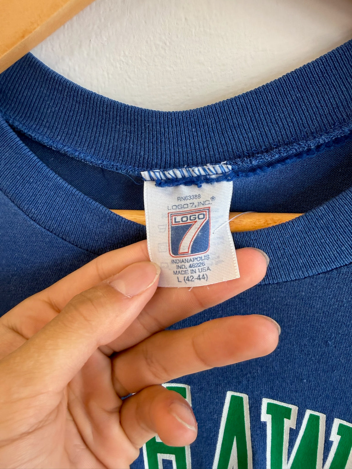 (L) 80s Seattle Seahawks Tee